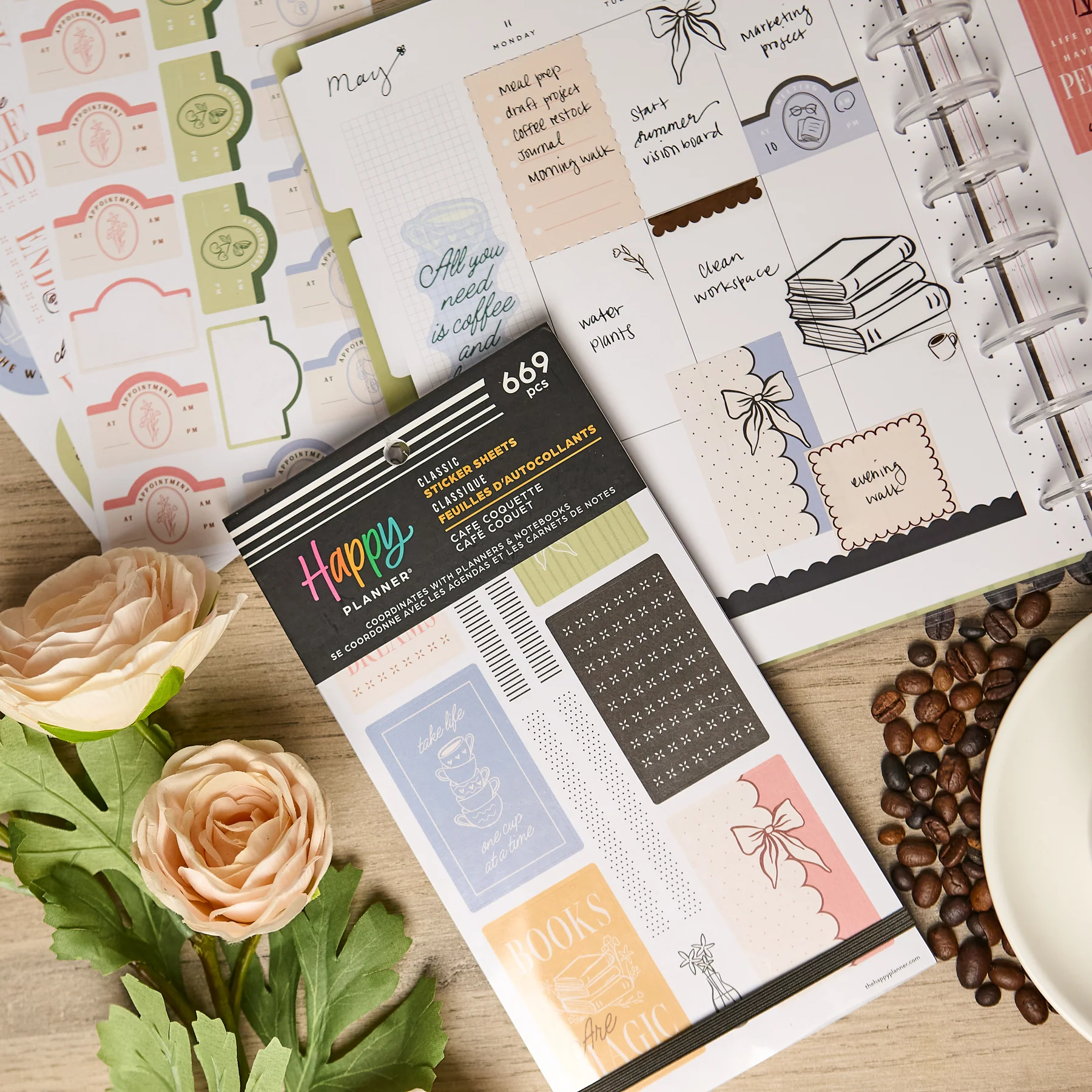 Café Coquette - Value Pack Stickers