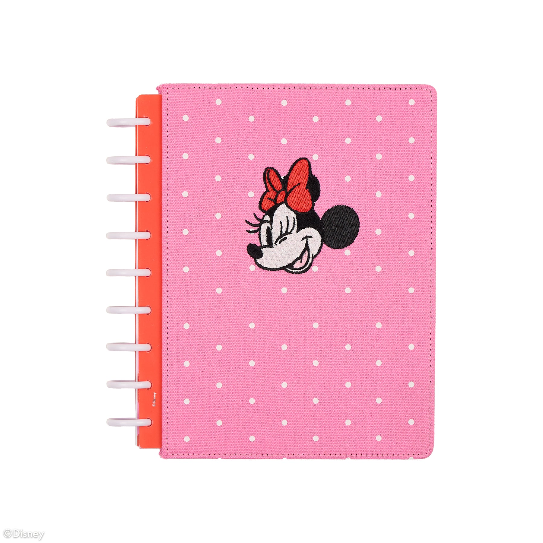 Undated SPECIALTY Disney Minnie Mouse Bow Happy Customizable Planner - Classic Vertical Layout - 12 Months