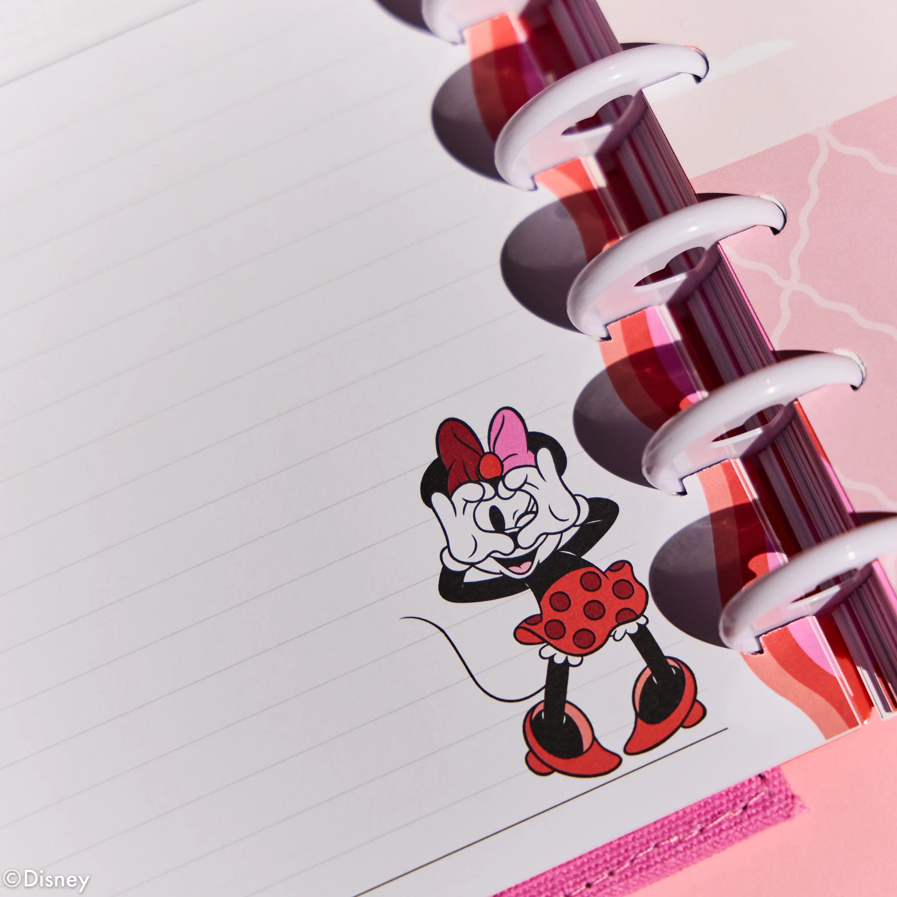 Undated SPECIALTY Disney Minnie Mouse Bow Happy Customizable Planner - Classic Vertical Layout - 12 Months 16 Undated SPECIALTY Disney Minnie Mouse Bow Happy Customizable Planner - Classic Vertical Layout - 12 Months