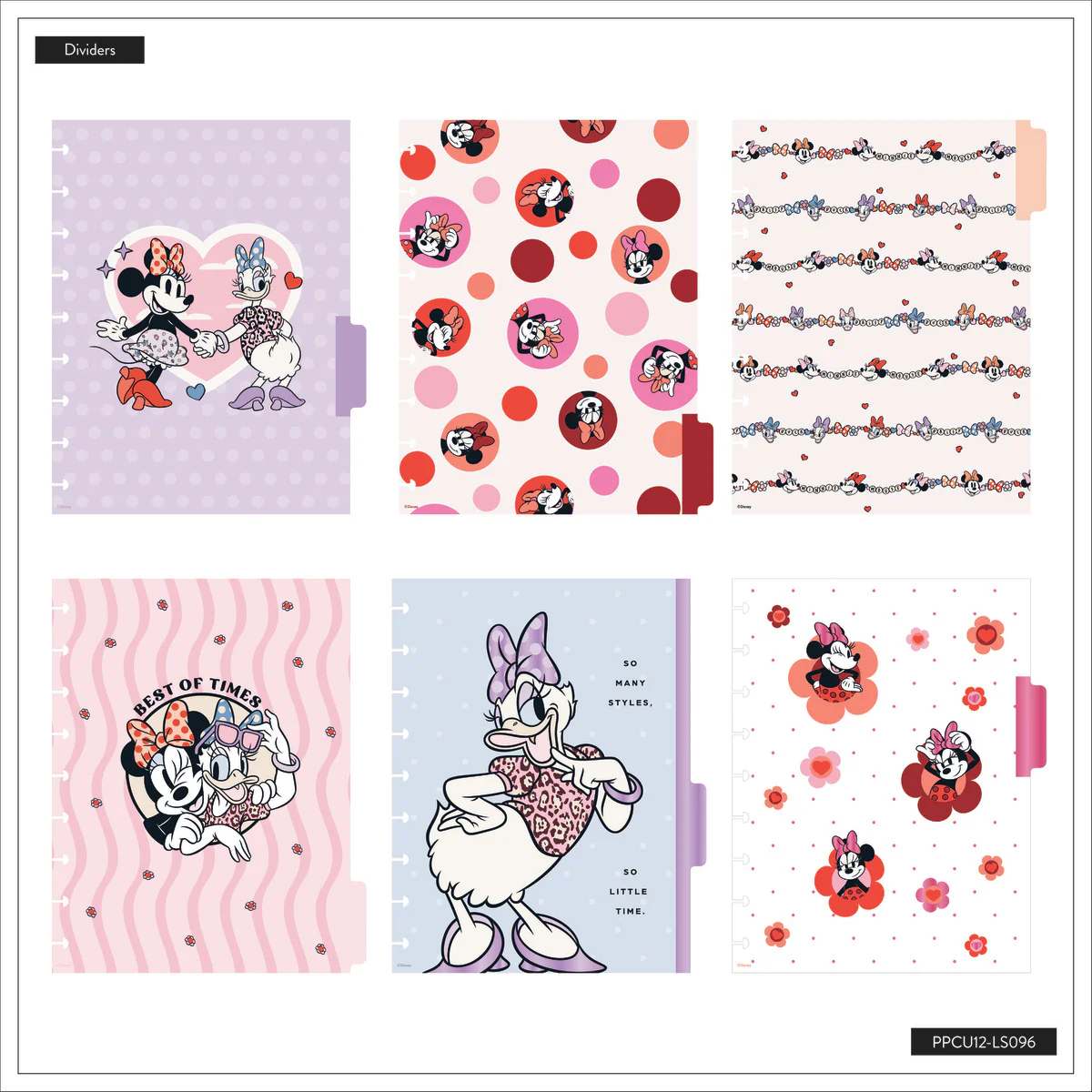 Undated SPECIALTY Disney Minnie Mouse Bow Happy Customizable Planner - Classic Vertical Layout - 12 Months 24 Undated SPECIALTY Disney Minnie Mouse Bow Happy Customizable Planner - Classic Vertical Layout - 12 Months