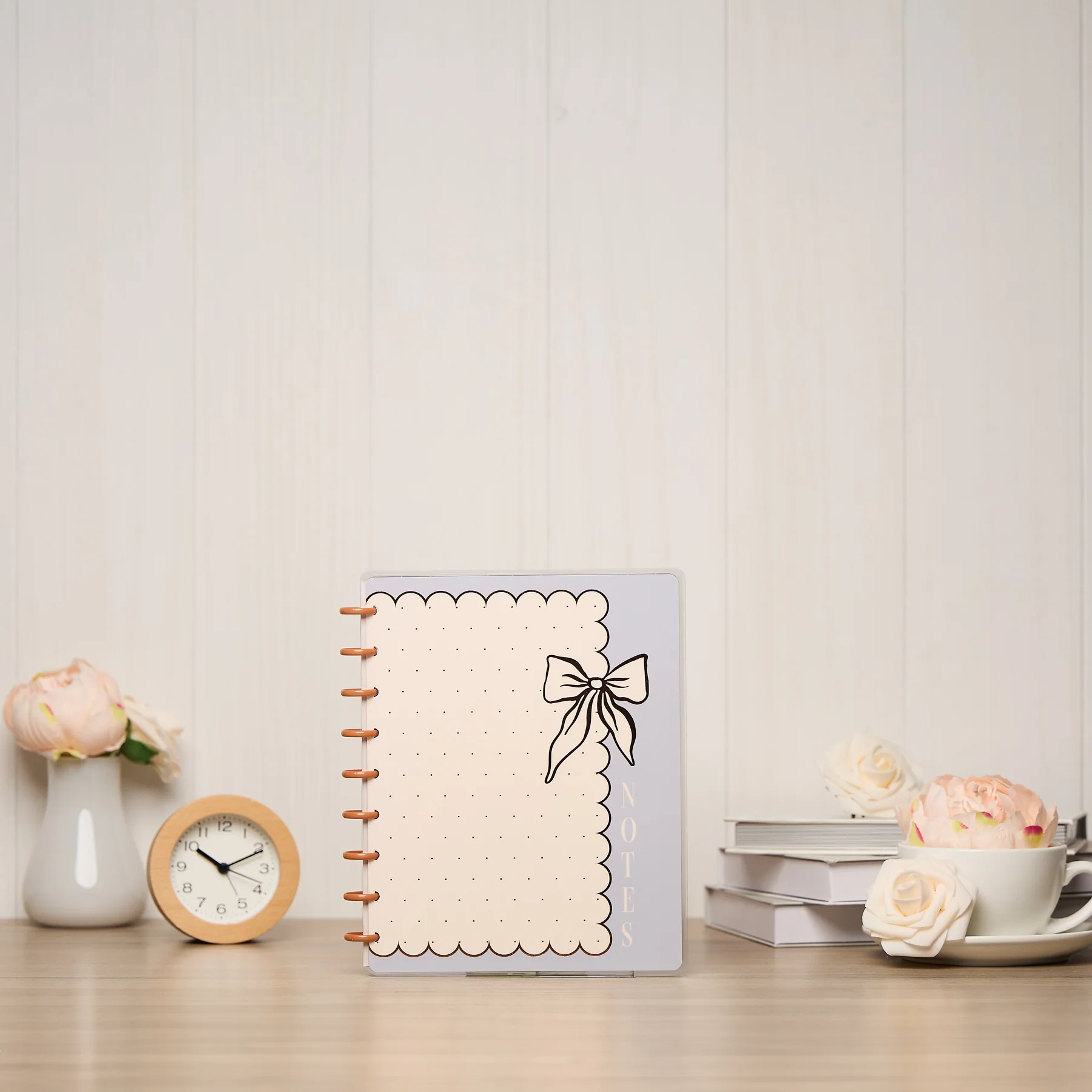 Café Coquette - Dotted Lined Classic Notebook - 60 Sheets