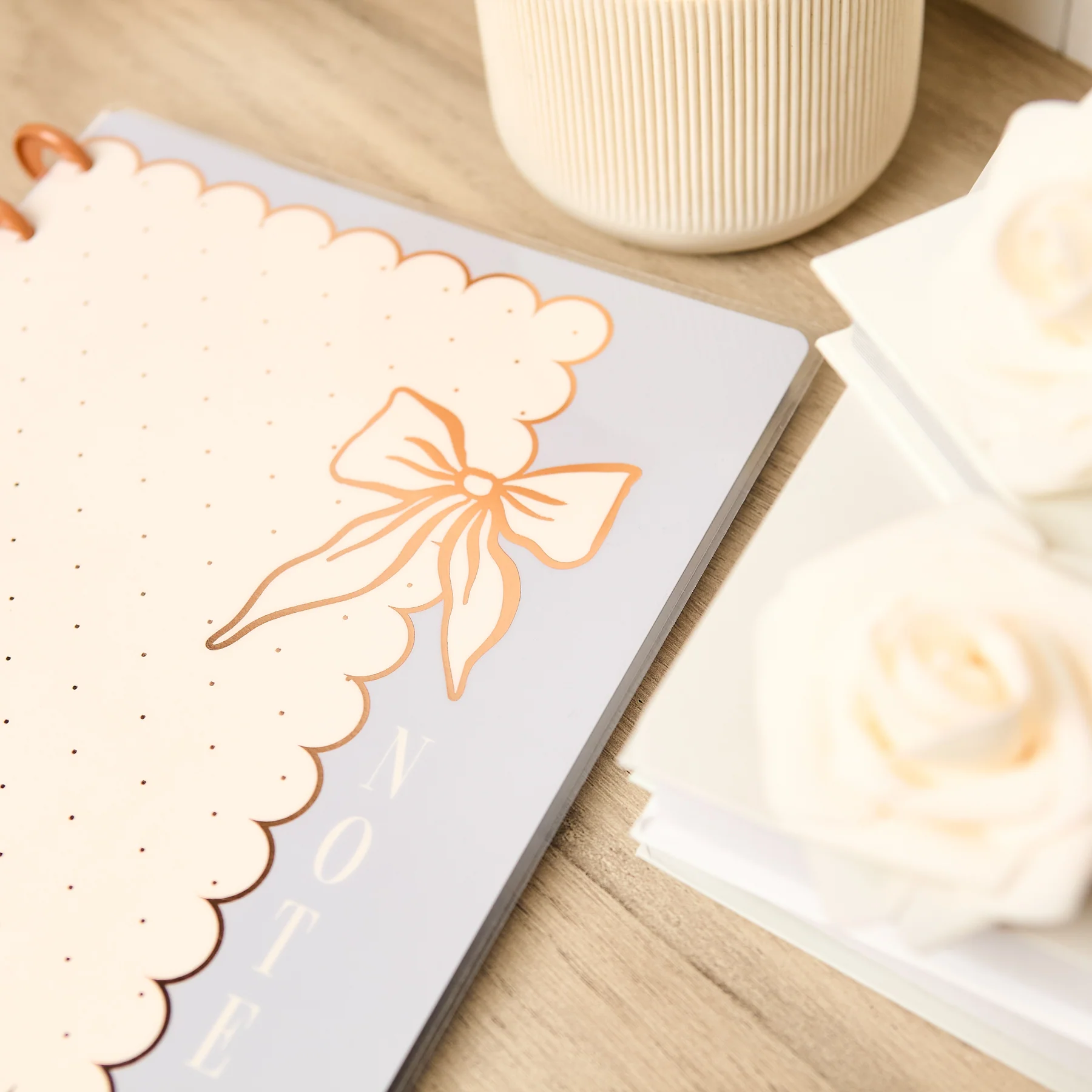Café Coquette - Dotted Lined Classic Notebook - 60 Sheets 4 Café Coquette - Dotted Lined Classic Notebook - 60 Sheets