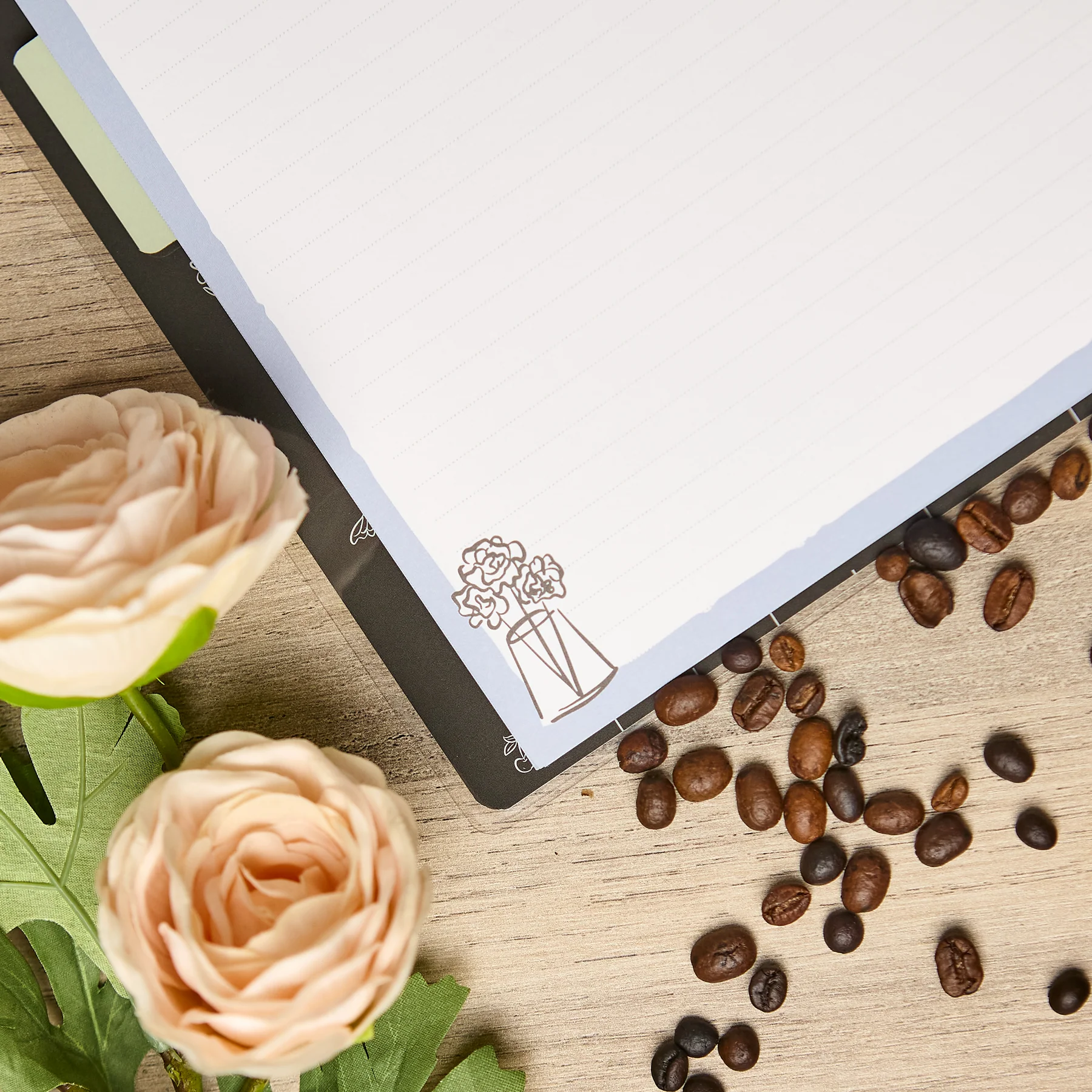 Café Coquette - Dotted Lined Classic Notebook - 60 Sheets 7 Café Coquette - Dotted Lined Classic Notebook - 60 Sheets