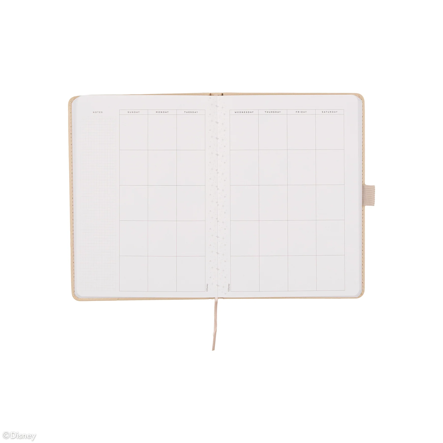 Undated Premium Ivory Disney Mickey Mouse Book Bound Planner - Small Dashboard Layout - 12 Months 12 Undated Premium Ivory Disney Mickey Mouse Book Bound Planner - Small Dashboard Layout - 12 Months
