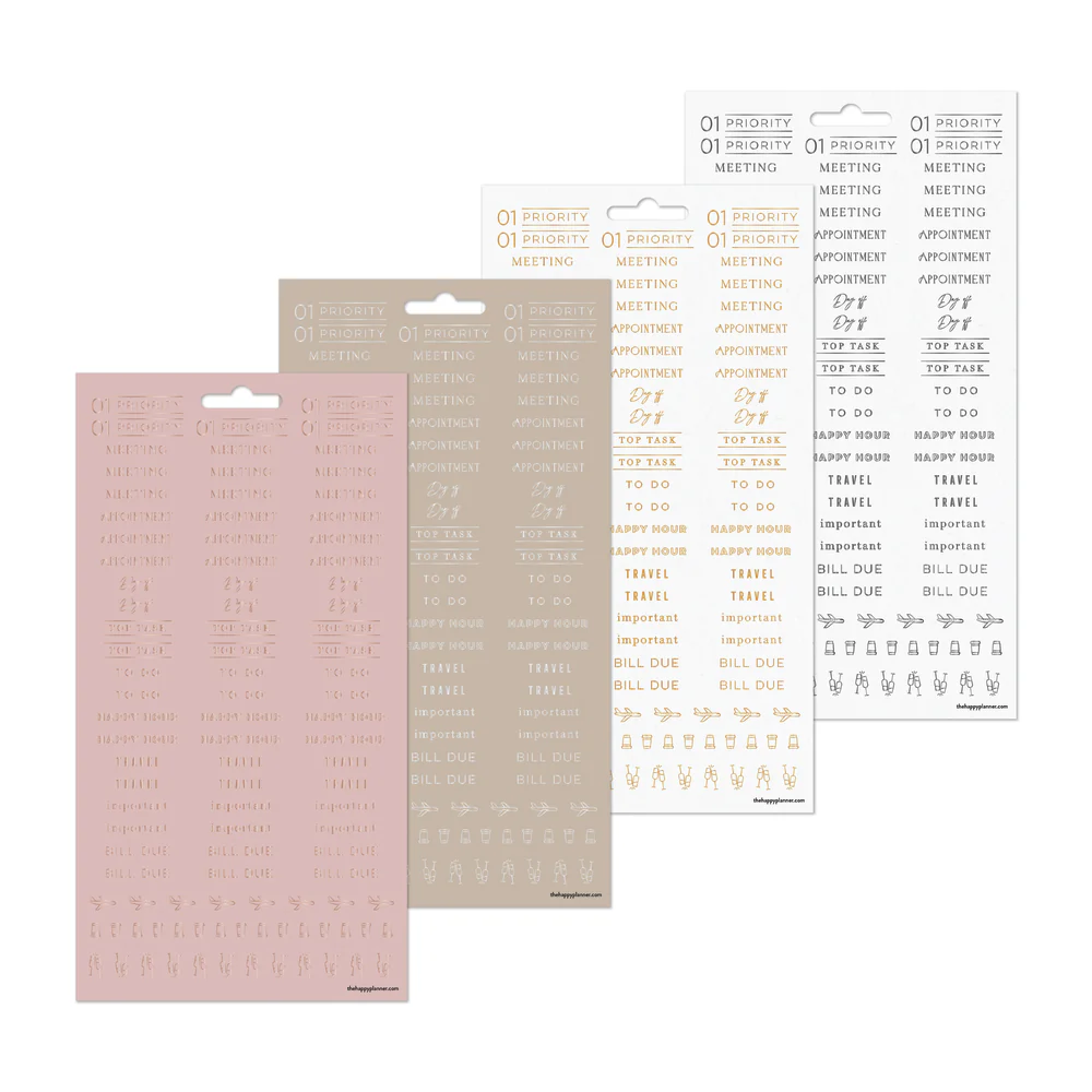 Work + Life Ivory - 8 Sticker Sheets 7 Work + Life Ivory - 8 Sticker Sheets