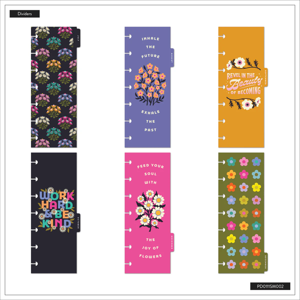 2026 Florescent Florals Customizable Planner - Skinny Mini Horizontal Layout - 12 Months 12 2026 Florescent Florals Customizable Planner - Skinny Mini Horizontal Layout - 12 Months