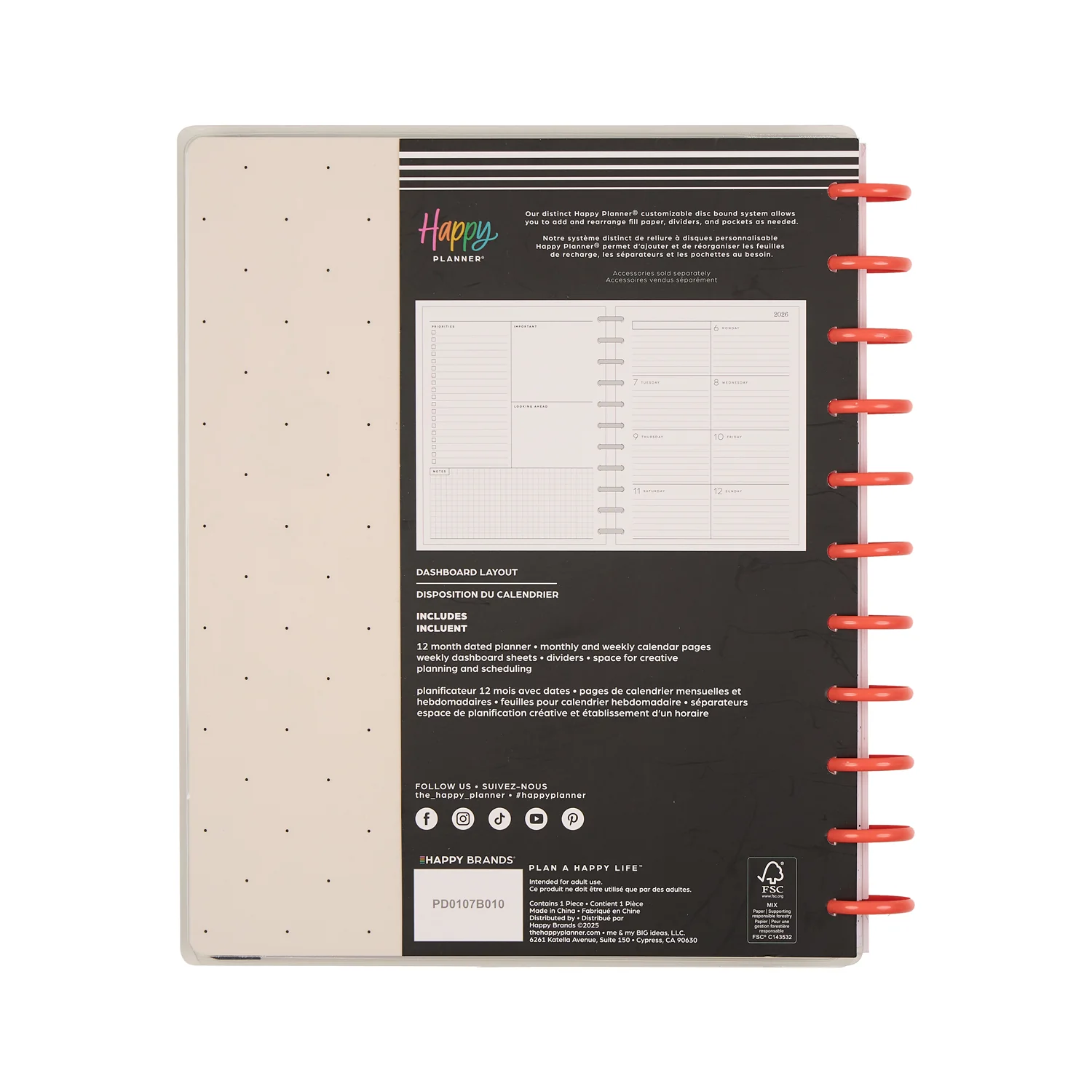 2026 Pop Splash Customizable Planner - Big Dashboard Layout - 12 Months 23 2026 Pop Splash Customizable Planner - Big Dashboard Layout - 12 Months