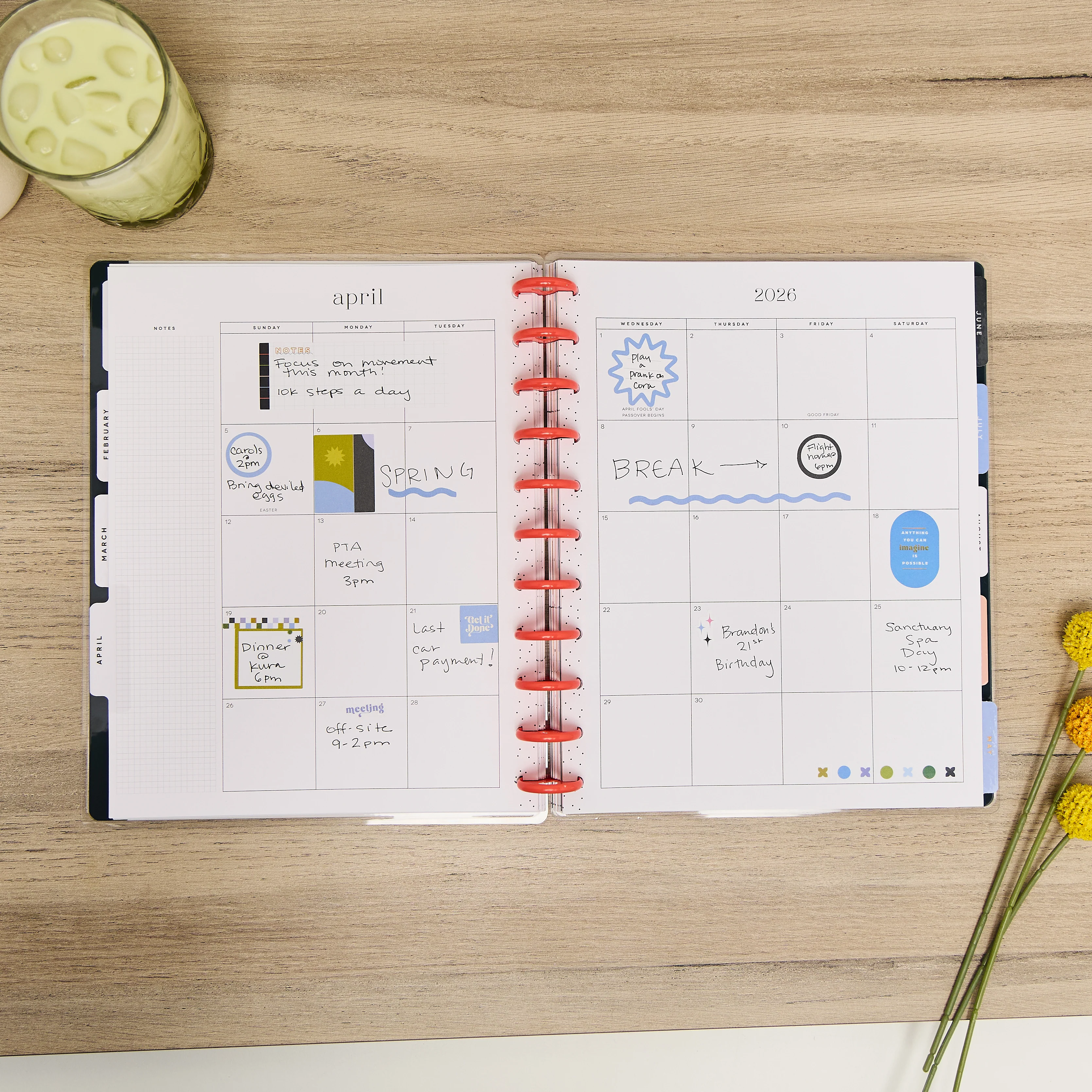 2026 Pop Splash Customizable Planner - Big Dashboard Layout - 12 Months 4 2026 Pop Splash Customizable Planner - Big Dashboard Layout - 12 Months