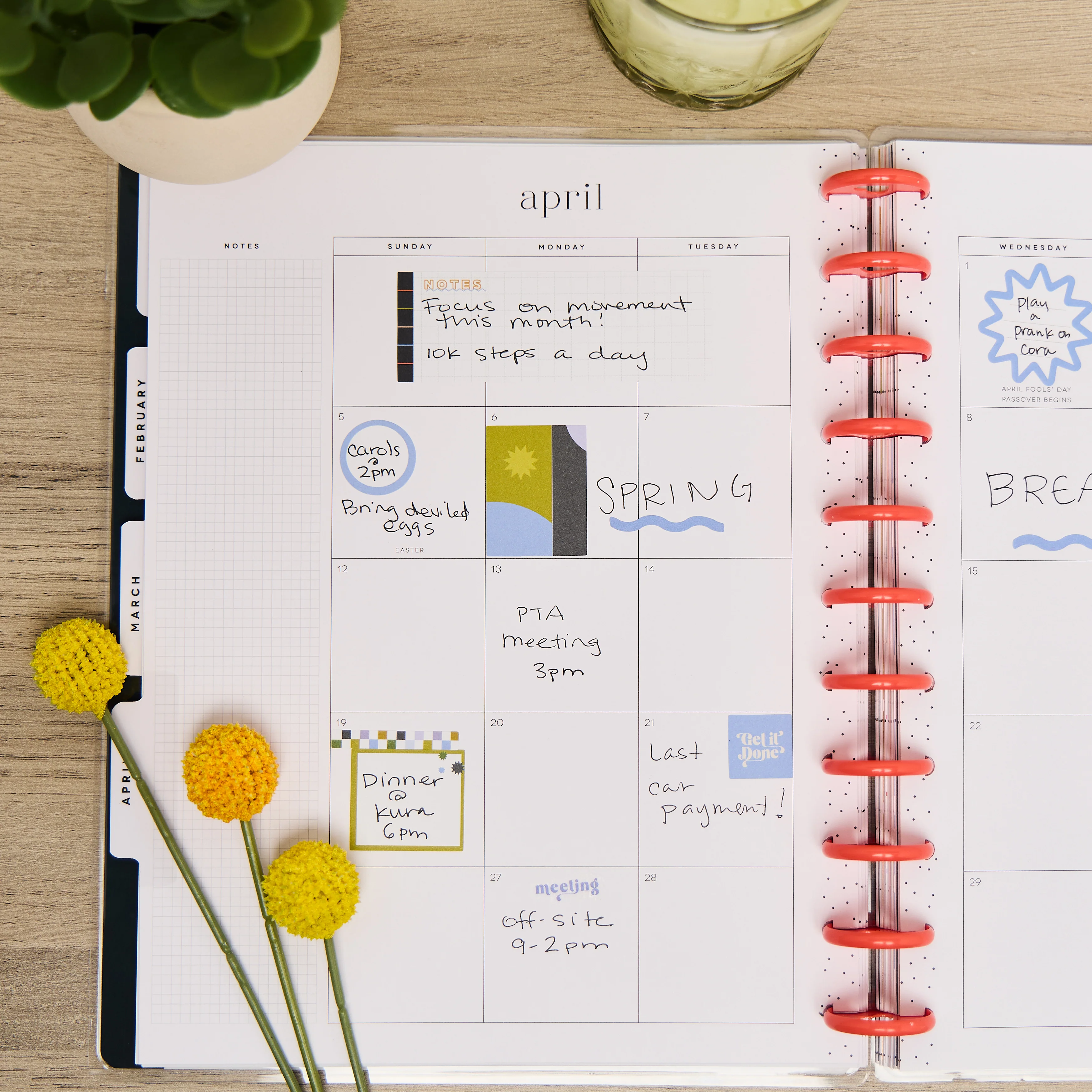 2026 Pop Splash Customizable Planner - Big Dashboard Layout - 12 Months 5 2026 Pop Splash Customizable Planner - Big Dashboard Layout - 12 Months