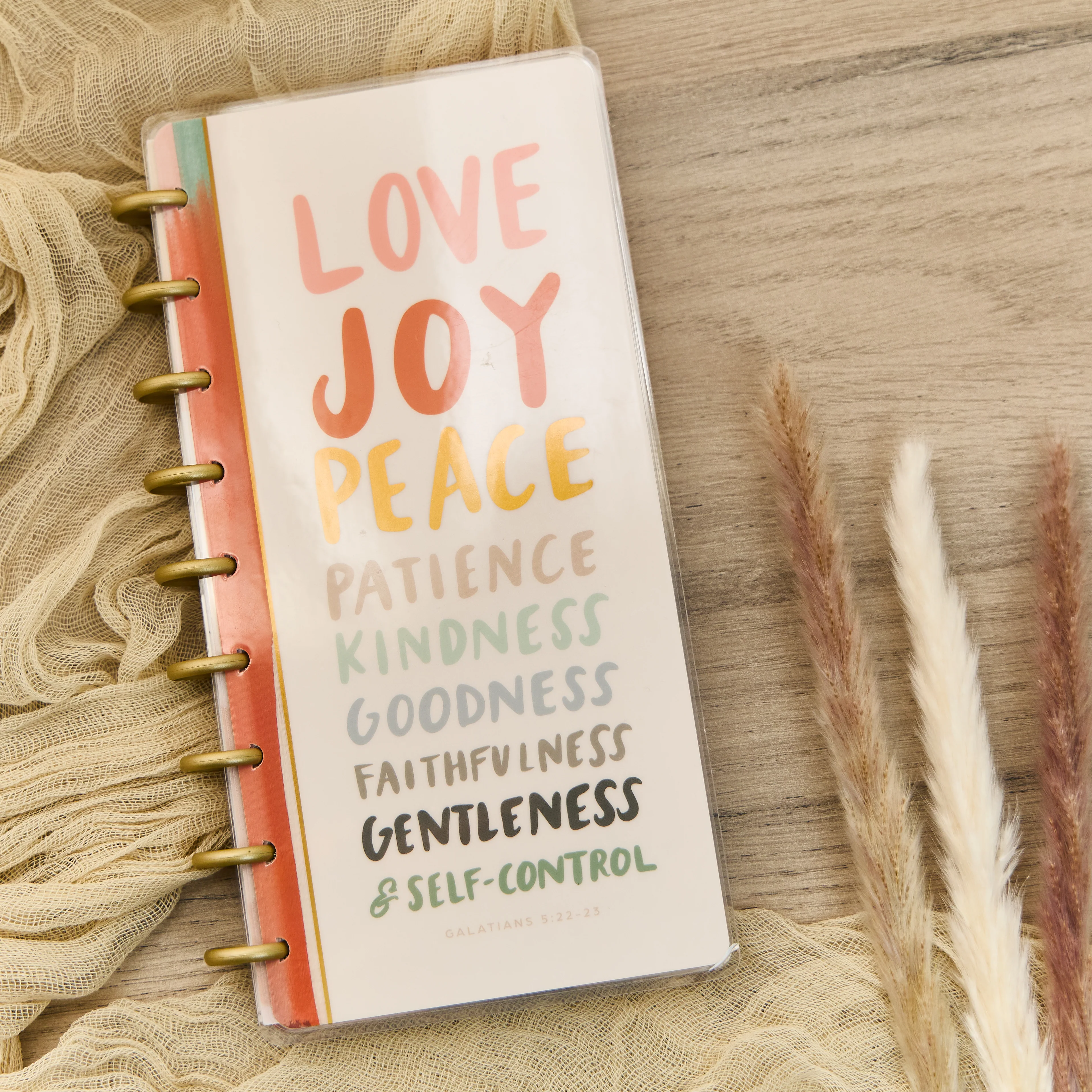 2026 Watercolor Grace Customizable Faith Planner - Skinny Classic Horizontal Layout - 12 Months 7 2026 Watercolor Grace Customizable Faith Planner - Skinny Classic Horizontal Layout - 12 Months