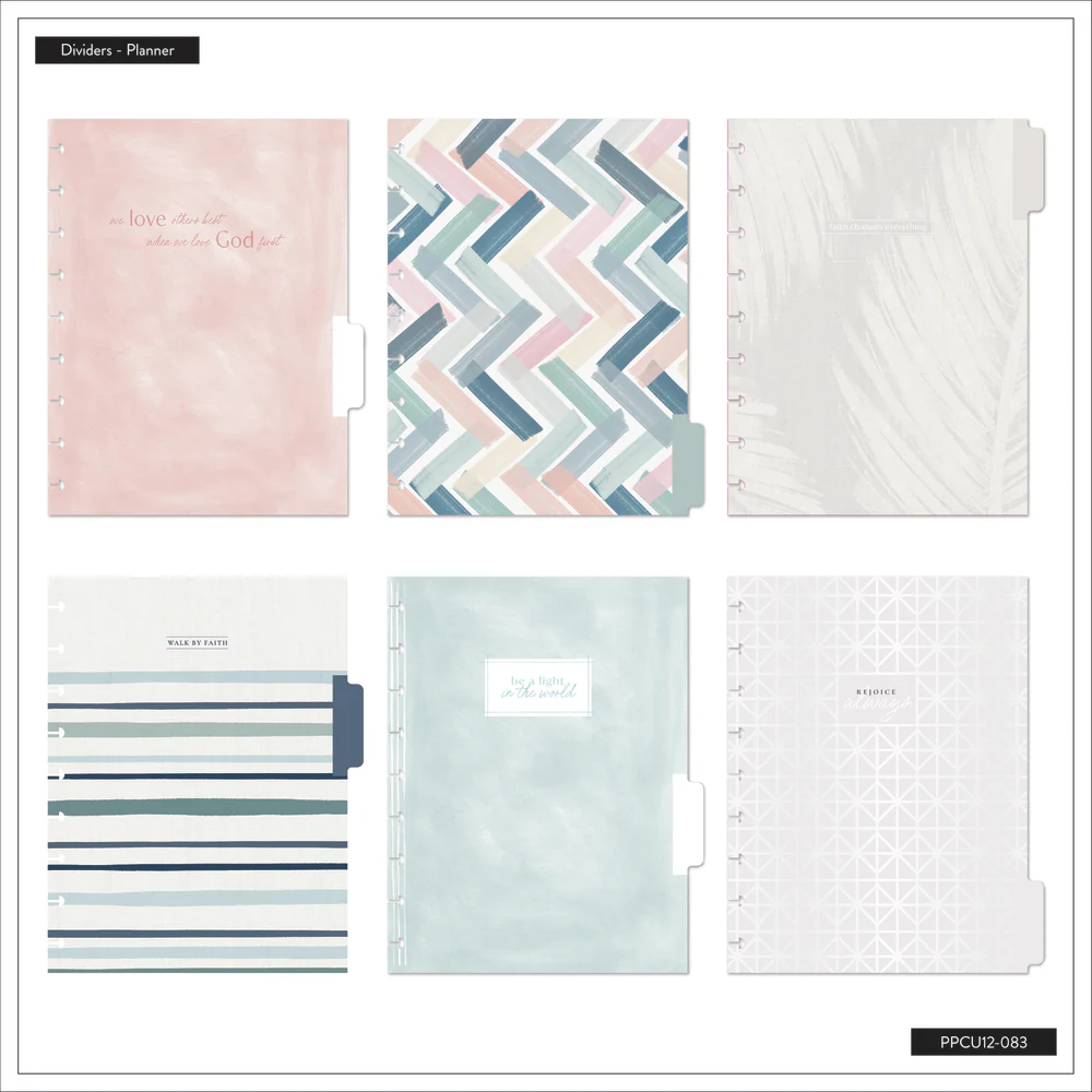 Undated Coastal Faith Planner - Classic Faith Layout - 12 Months 10 Undated Coastal Faith Planner - Classic Faith Layout - 12 Months