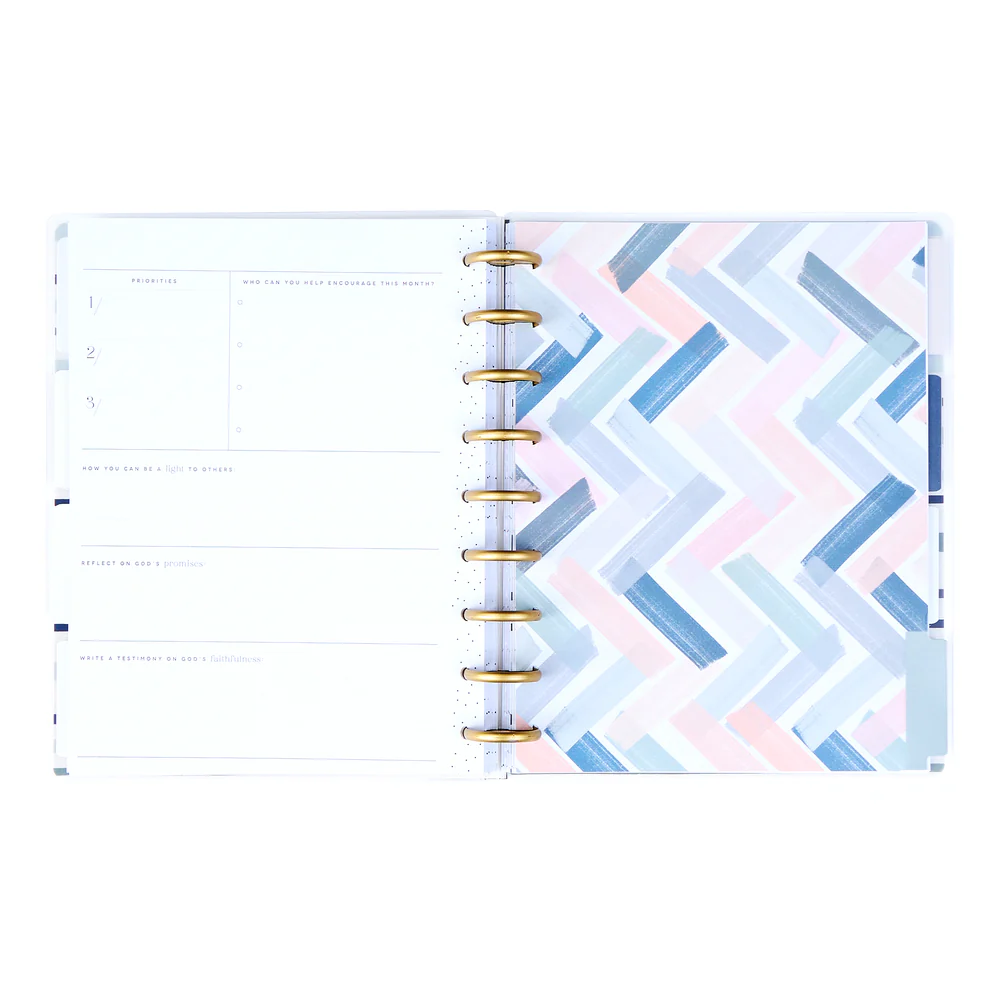 Undated Coastal Faith Planner - Classic Faith Layout - 12 Months 4 Undated Coastal Faith Planner - Classic Faith Layout - 12 Months