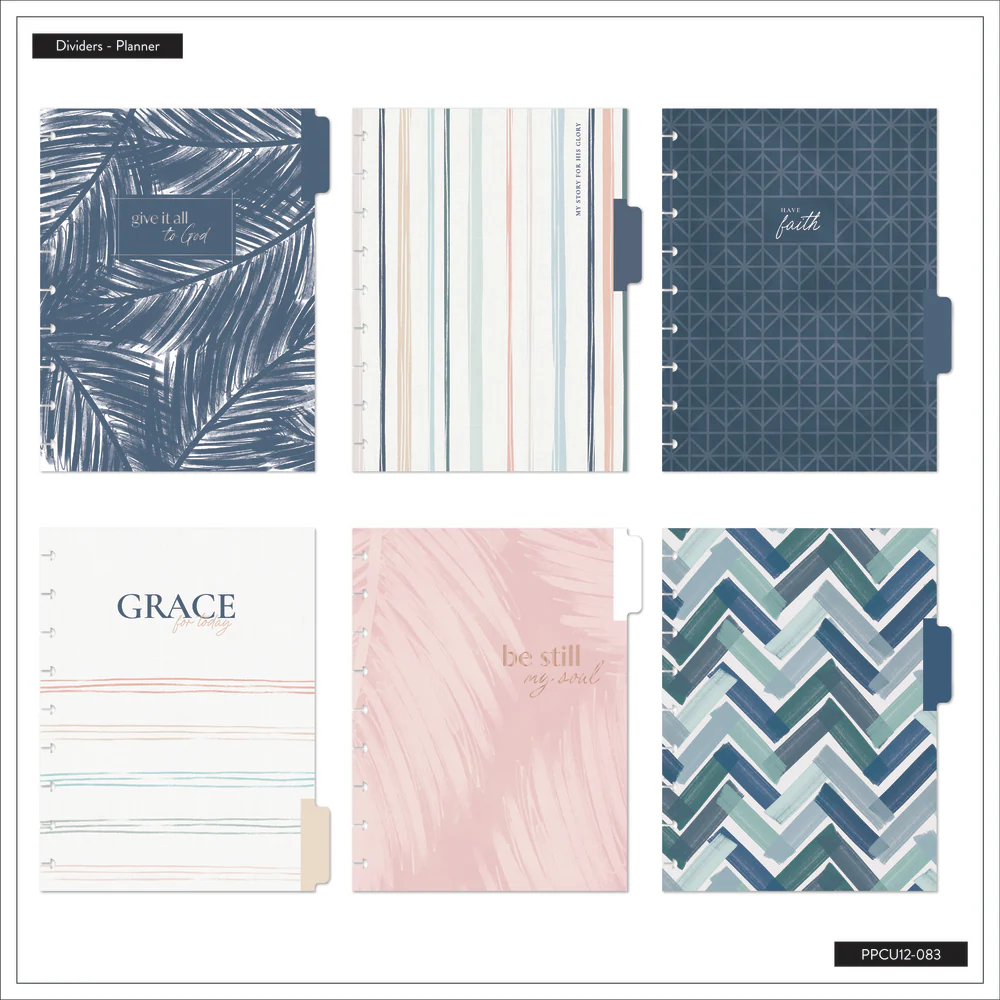 Undated Coastal Faith Planner - Classic Faith Layout - 12 Months 9 Undated Coastal Faith Planner - Classic Faith Layout - 12 Months
