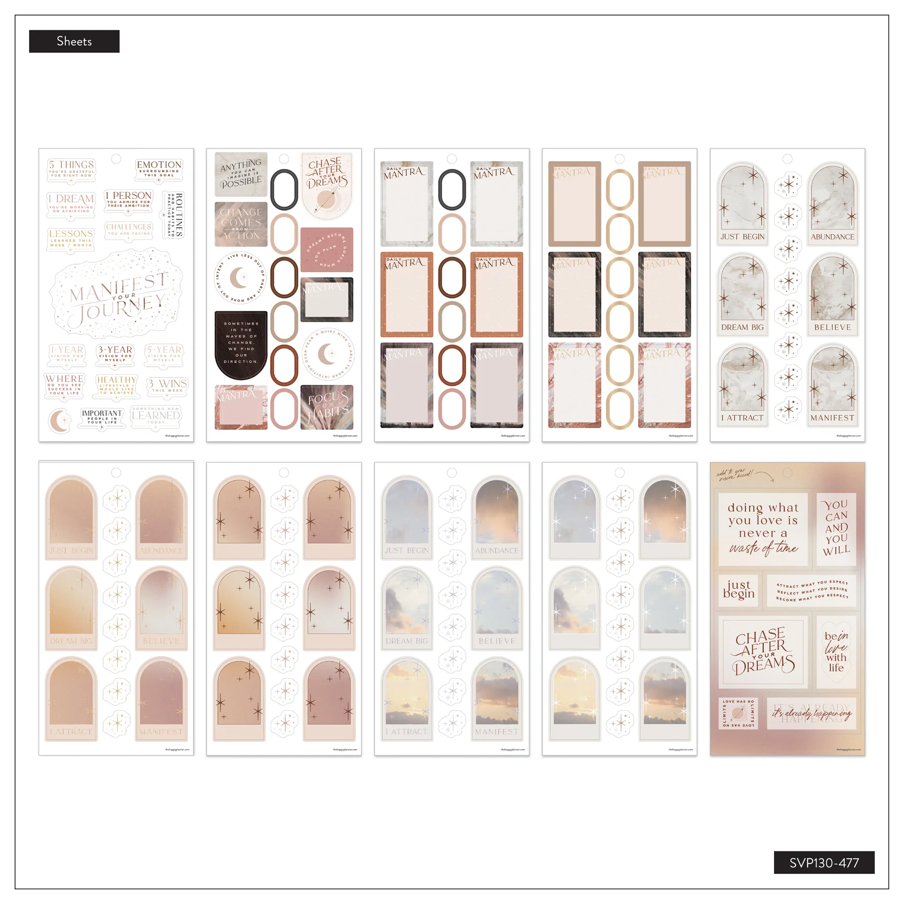 Manifest - Value Pack Stickers 8 Manifest - Value Pack Stickers