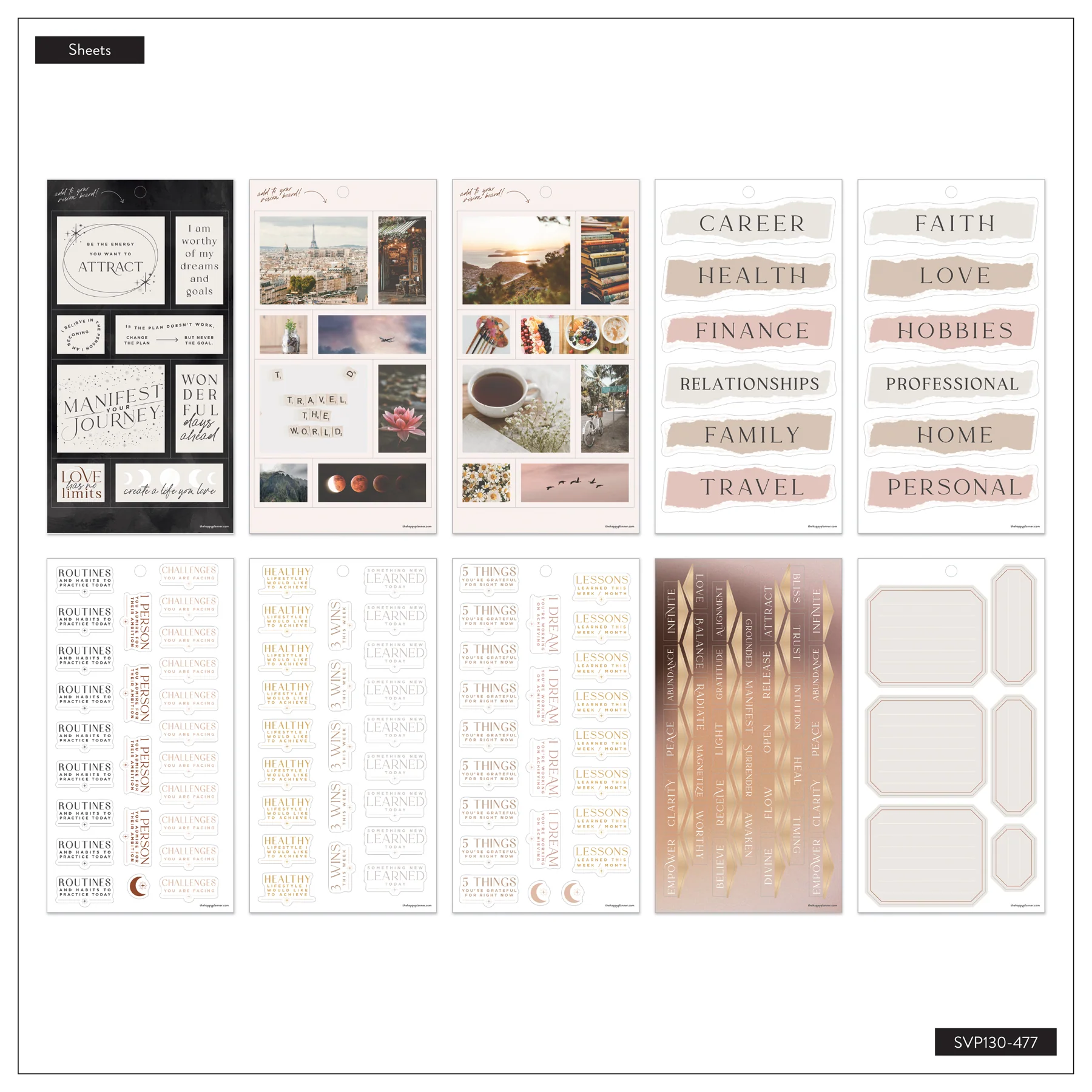 Manifest - Value Pack Stickers 9 Manifest - Value Pack Stickers