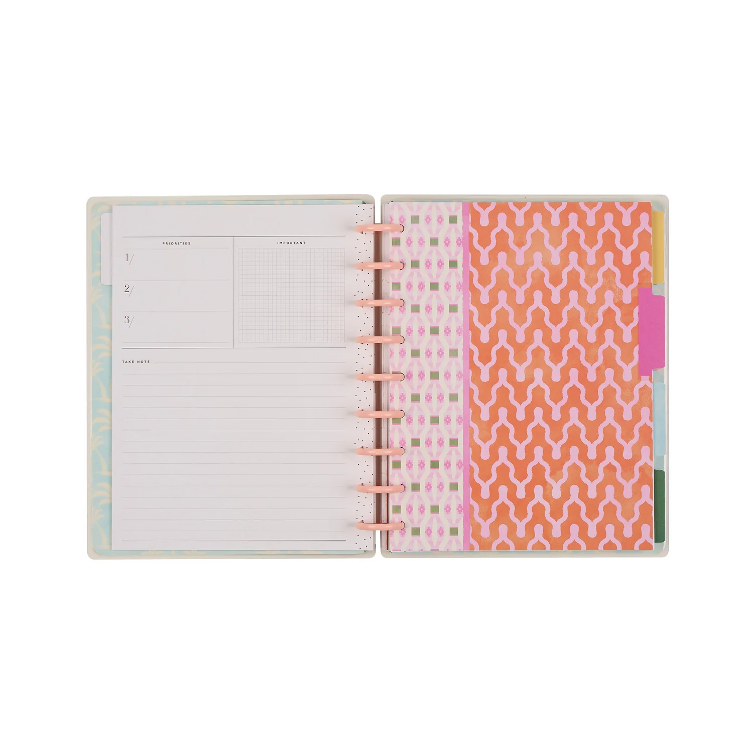 Undated Palm Beach Customizable Planner - Classic Checklist Layout - 12 Months 13 Undated Palm Beach Customizable Planner - Classic Checklist Layout - 12 Months
