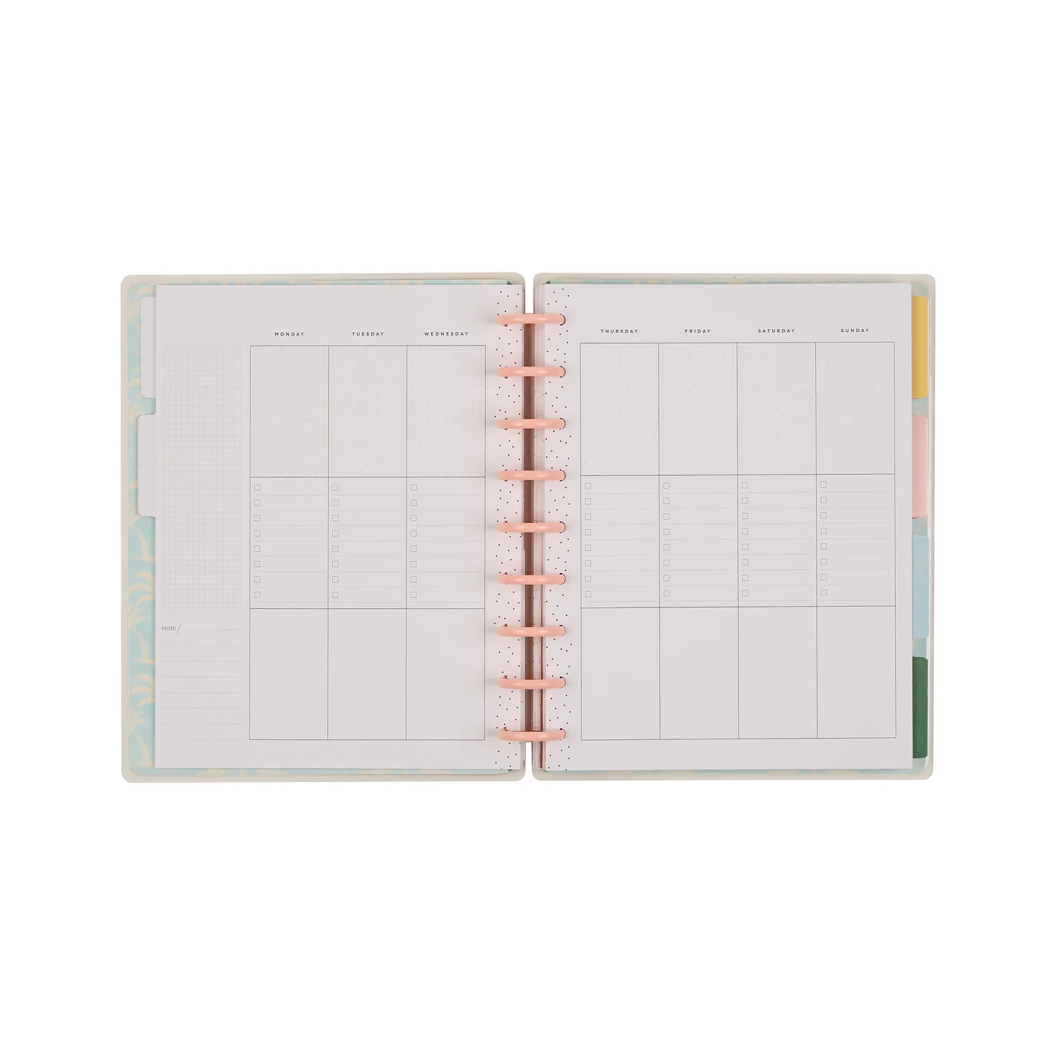 Undated Palm Beach Customizable Planner - Classic Checklist Layout - 12 Months 15 Undated Palm Beach Customizable Planner - Classic Checklist Layout - 12 Months