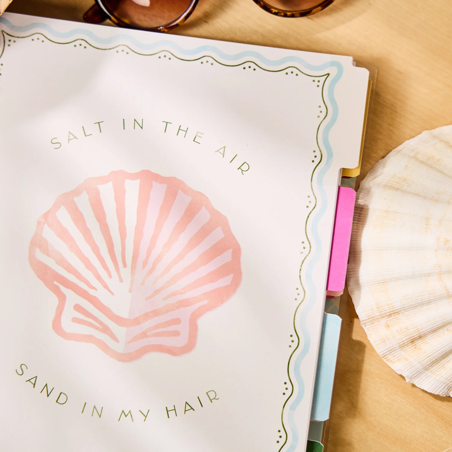 Undated Palm Beach Customizable Planner - Classic Checklist Layout - 12 Months