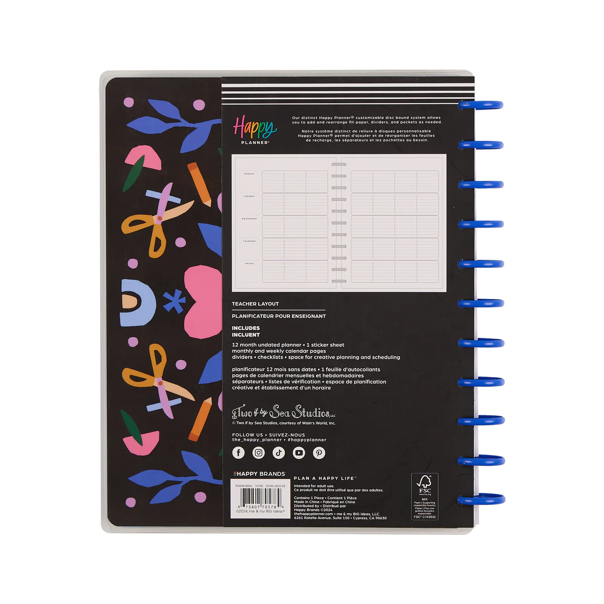 Undated Heart Work Customizable Teacher Planner - Big Teacher Layout - 12 Months 19 Undated Heart Work Customizable Teacher Planner - Big Teacher Layout - 12 Months