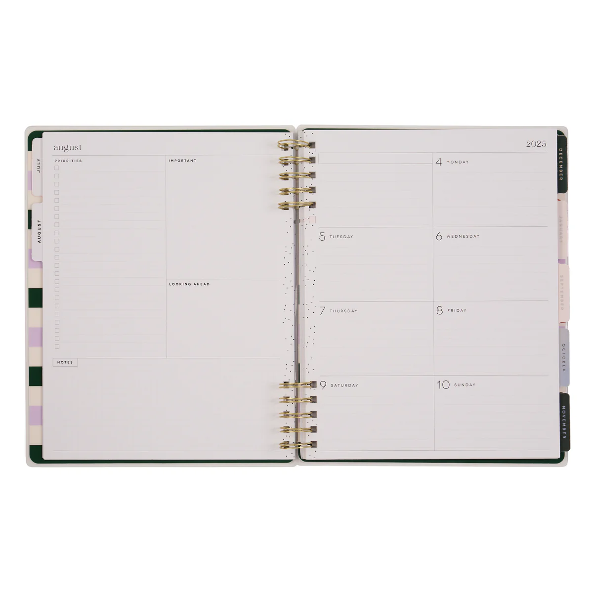 2025–2026 Soft Pop Customizable Spiral Planner - Big Dashboard Layout - 12 Months 11 2025–2026 Soft Pop Customizable Spiral Planner - Big Dashboard Layout - 12 Months