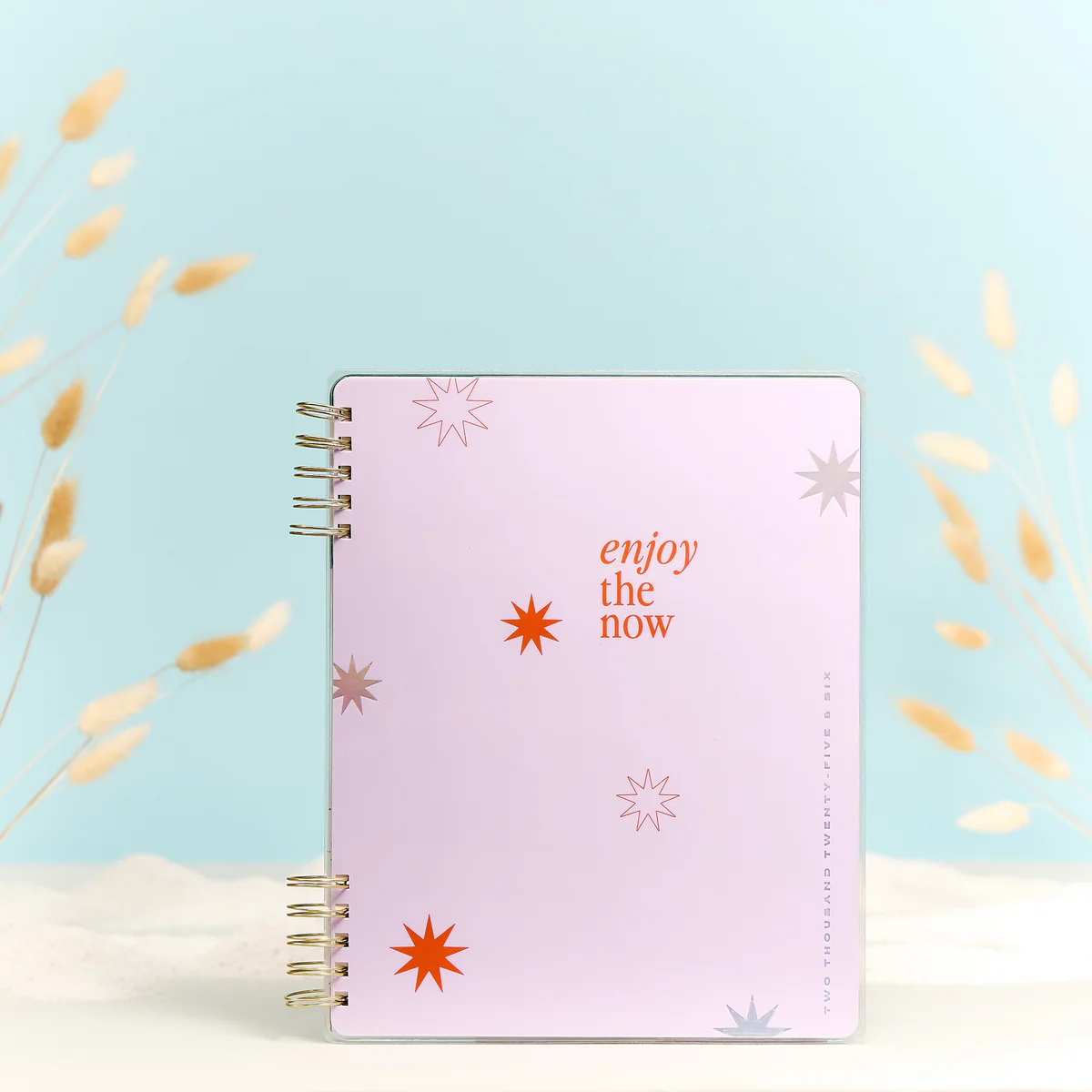 2025–2026 Soft Pop Customizable Spiral Planner - Big Dashboard Layout - 12 Months