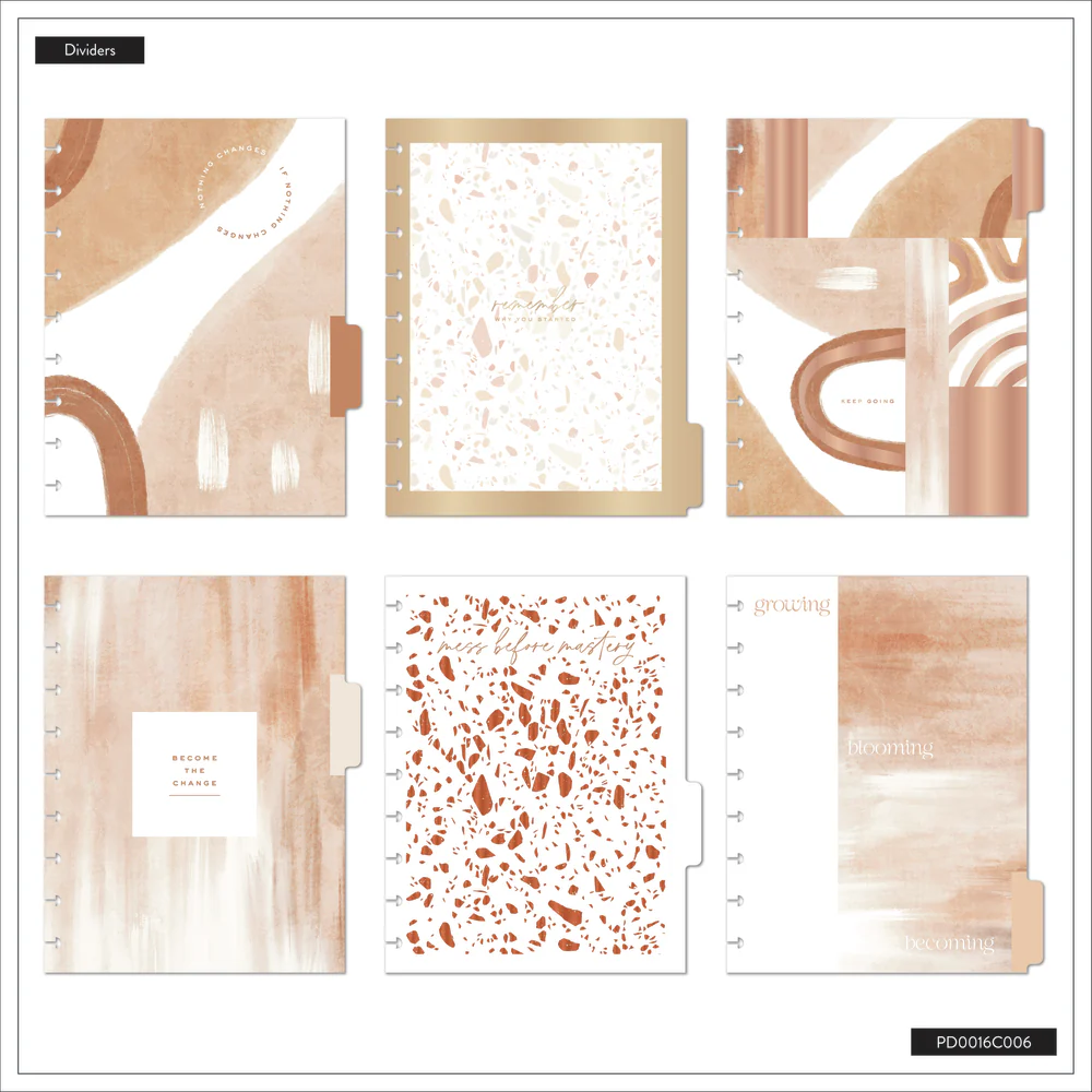Undated Sand & Stone Customizable Recovery Planner - Classic Recovery Layout - 12 Months 9 Undated Sand & Stone Customizable Recovery Planner - Classic Recovery Layout - 12 Months