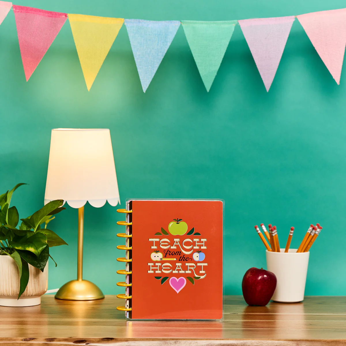 2025–2026 Mod Teacher Customizable Teacher Planner - Classic Teacher Layout - 12 Months