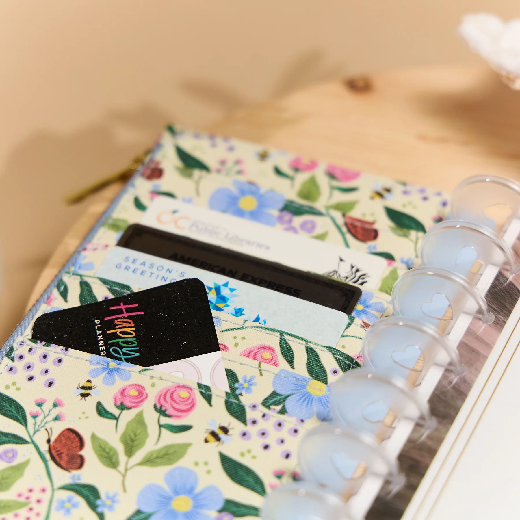 Buzzy Garden - Snap In Classic Card Holder Wallet 6 Buzzy Garden - Snap In Classic Card Holder Wallet