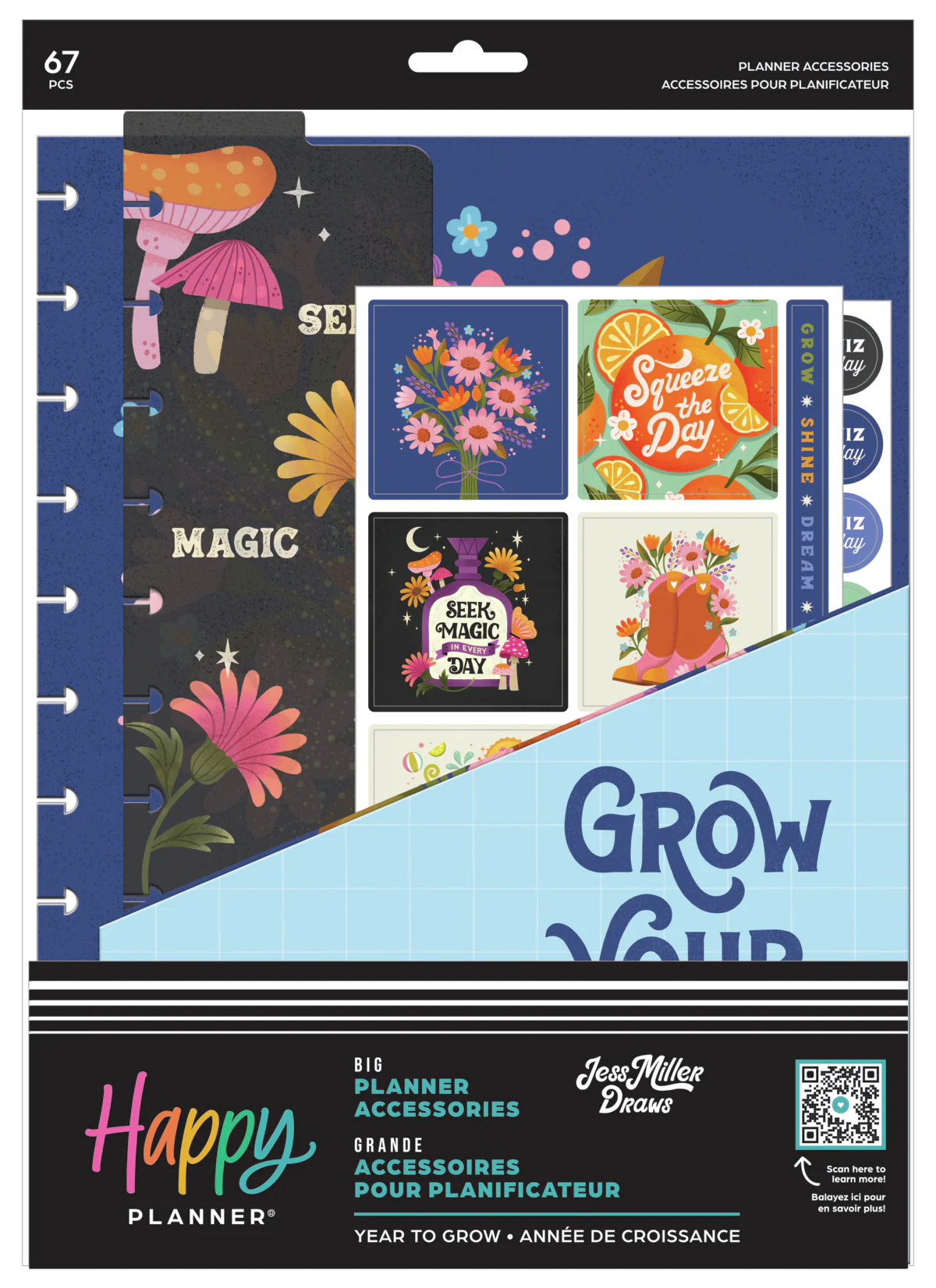 Jess Miller Draws x Happy Planner Seasonal Teacher - Big Accessory Pack 6 Jess Miller Draws x Happy Planner Seasonal Teacher - Big Accessory Pack