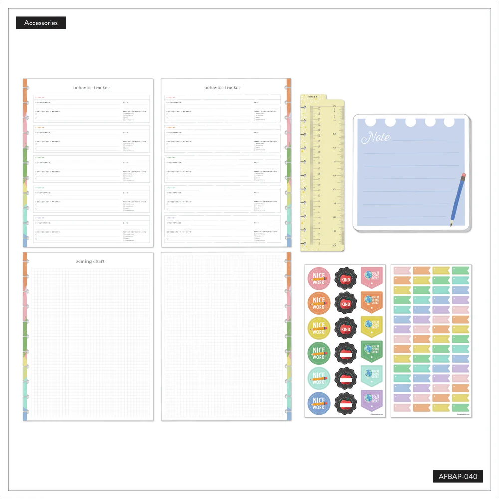 Classroom Seating Charts & Behavior Trackers - Big Teacher Accessory Pack 6 Classroom Seating Charts & Behavior Trackers - Big Teacher Accessory Pack