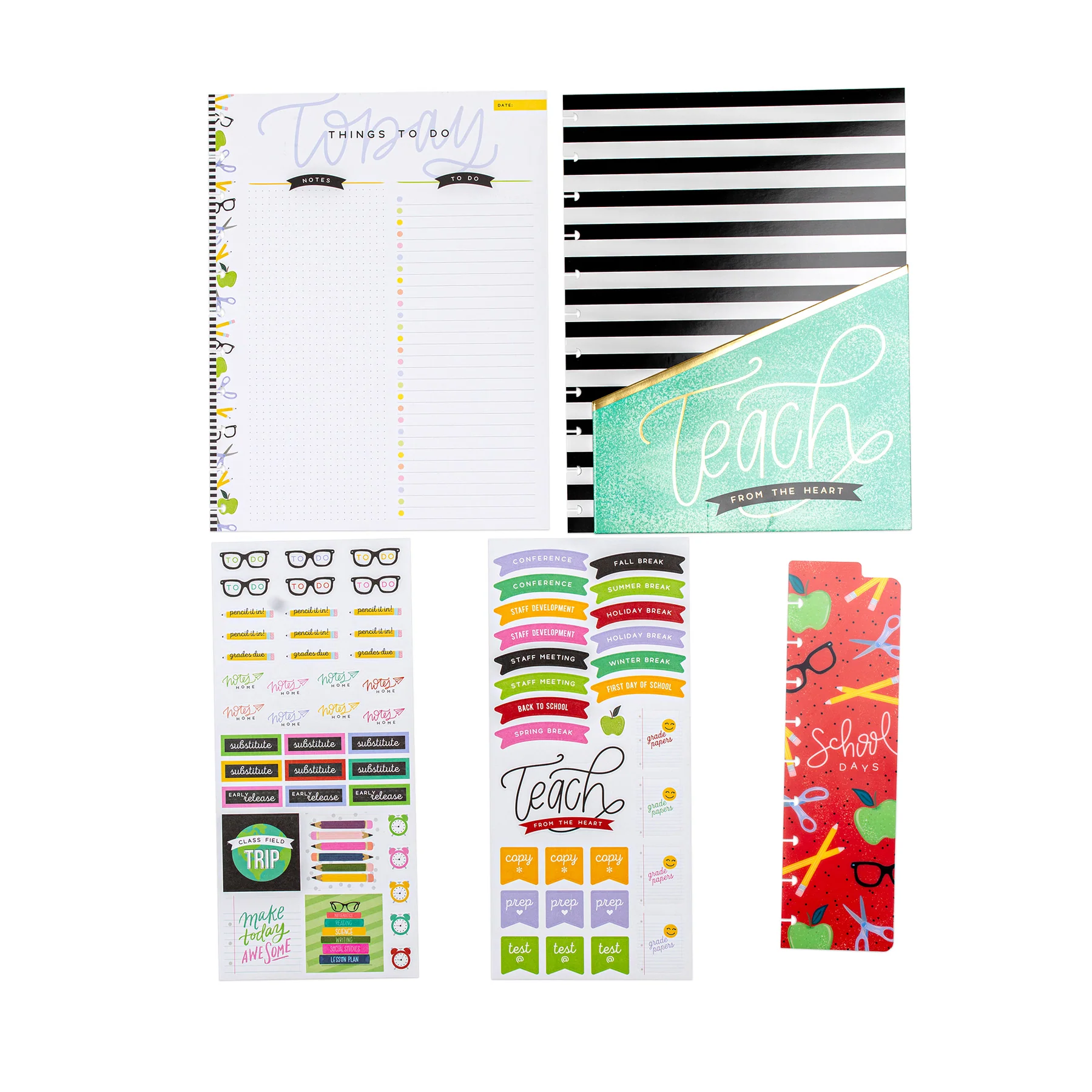 School Days - Big Teacher Accessory Pack