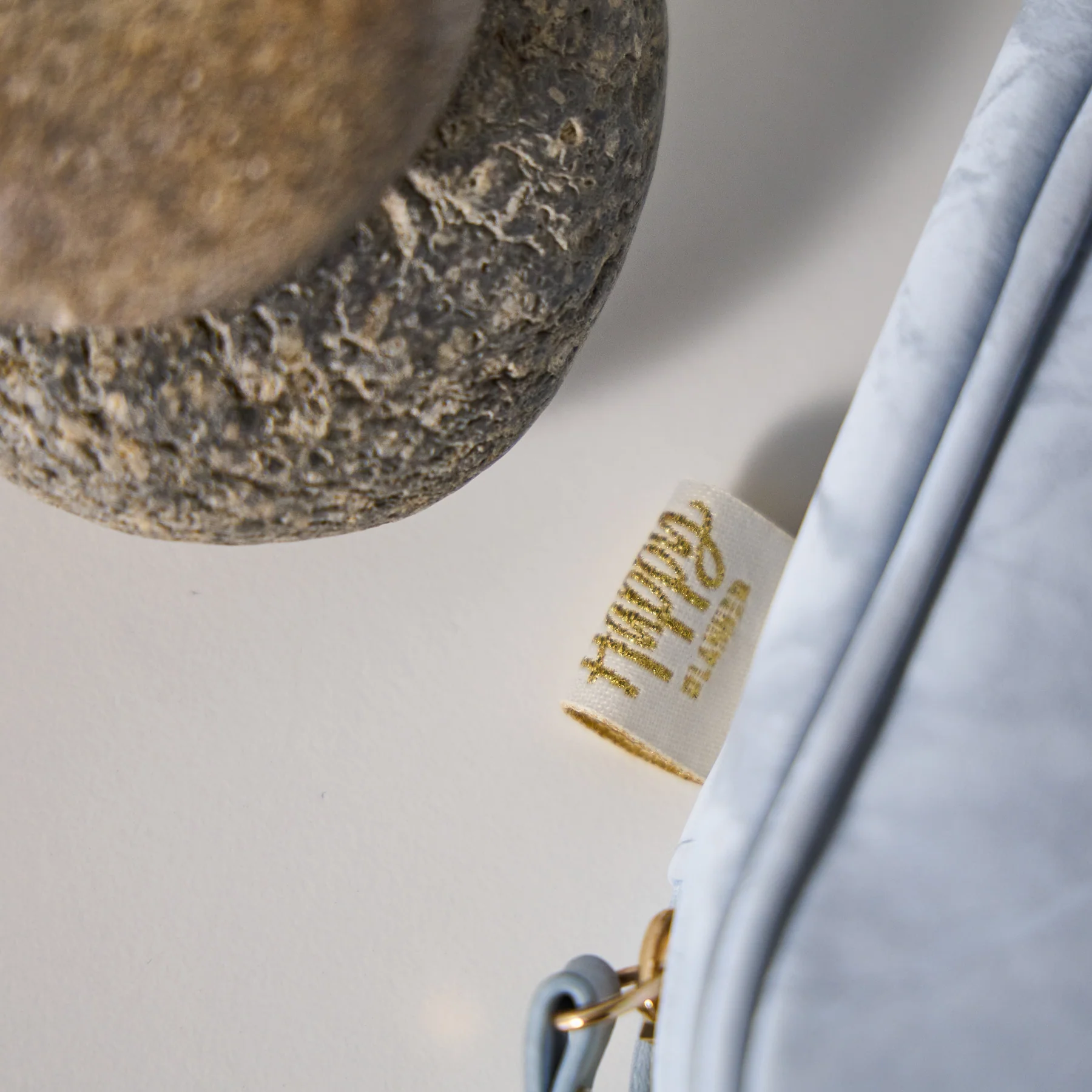 Cornflower - Textured Fabric Pen & Pencil Zip Pouch 6 Cornflower - Textured Fabric Pen & Pencil Zip Pouch
