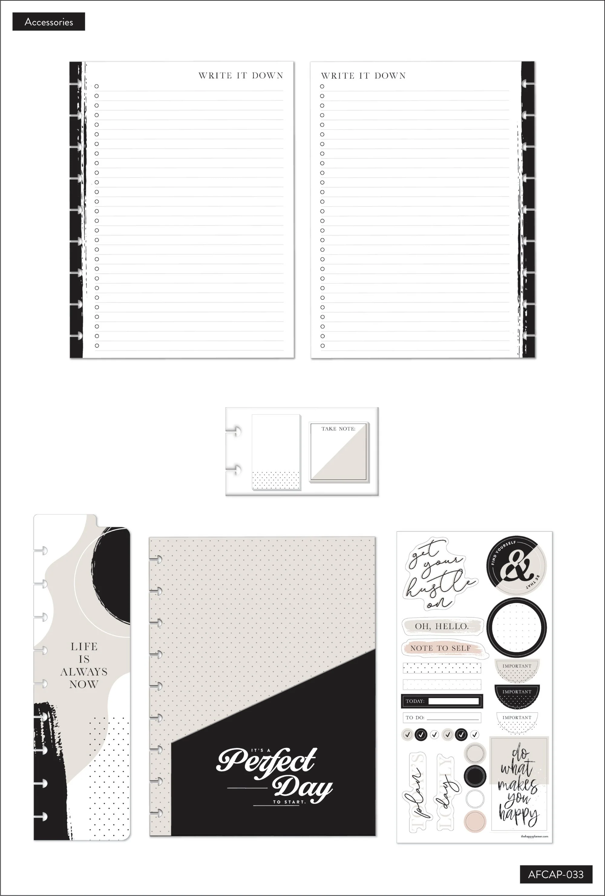 Black and White Classic Accessory Pack 4 Black and White Classic Accessory Pack
