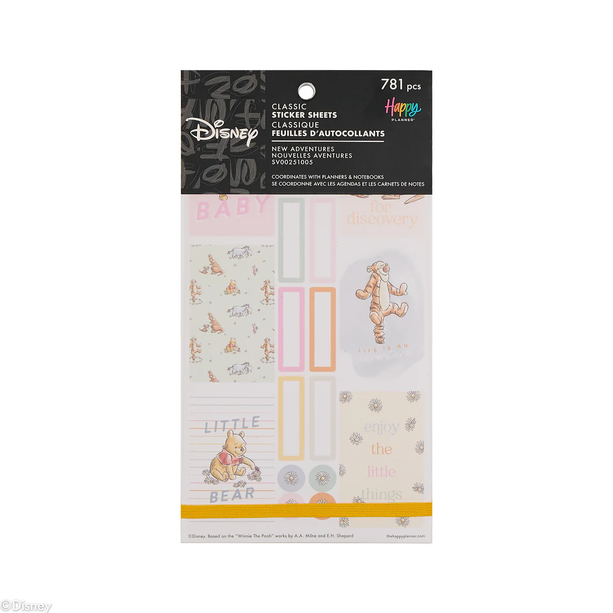 Disney Winnie the Pooh Baby - Value Pack Stickers