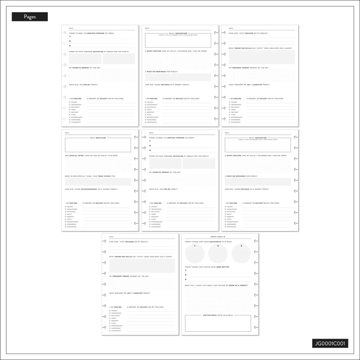 Enjoy the Moment Parenting - Classic Guided Parenting Journal - 80 Sheets 22 Enjoy the Moment Parenting - Classic Guided Parenting Journal - 80 Sheets