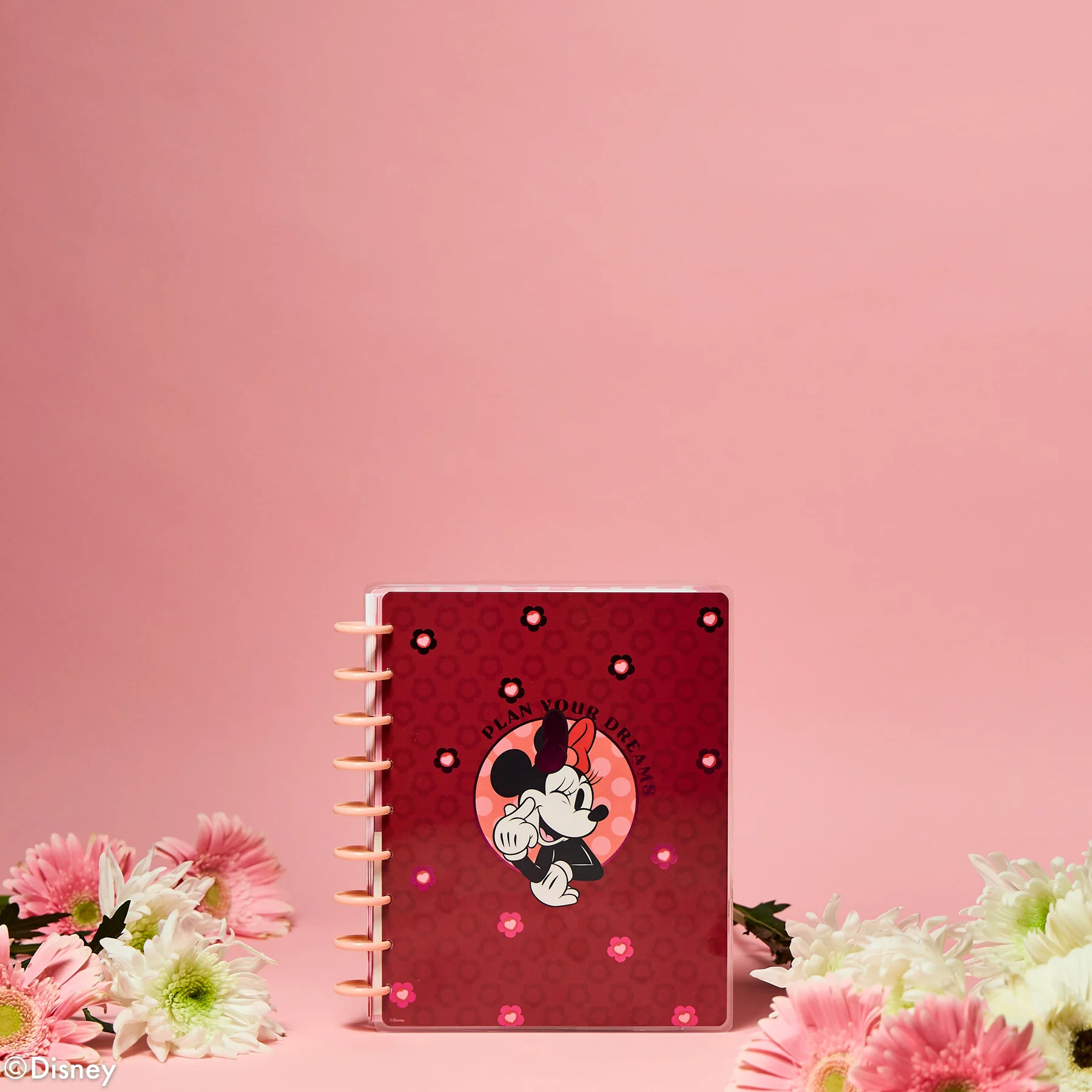 Undated Disney Minnie Mouse Bow Happy Customizable Planner - Classic Dashboard Layout - 12 Months 3 Undated Disney Minnie Mouse Bow Happy Customizable Planner - Classic Dashboard Layout - 12 Months