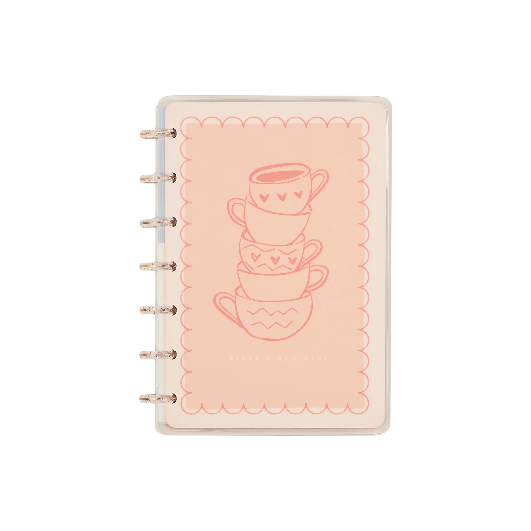 Undated Café Coquette Customizable Planner - Mini Dashboard Layout - 12 Months