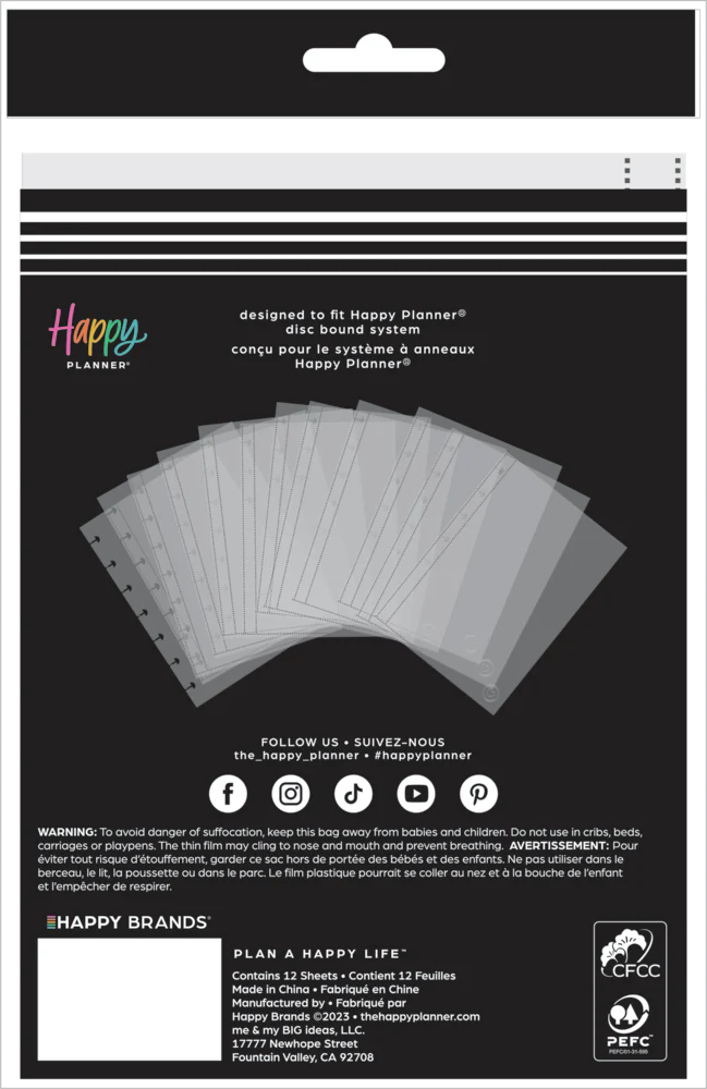 Everyday - Snap-In Page Protectors - Mini 6 Everyday - Snap-In Page Protectors - Mini