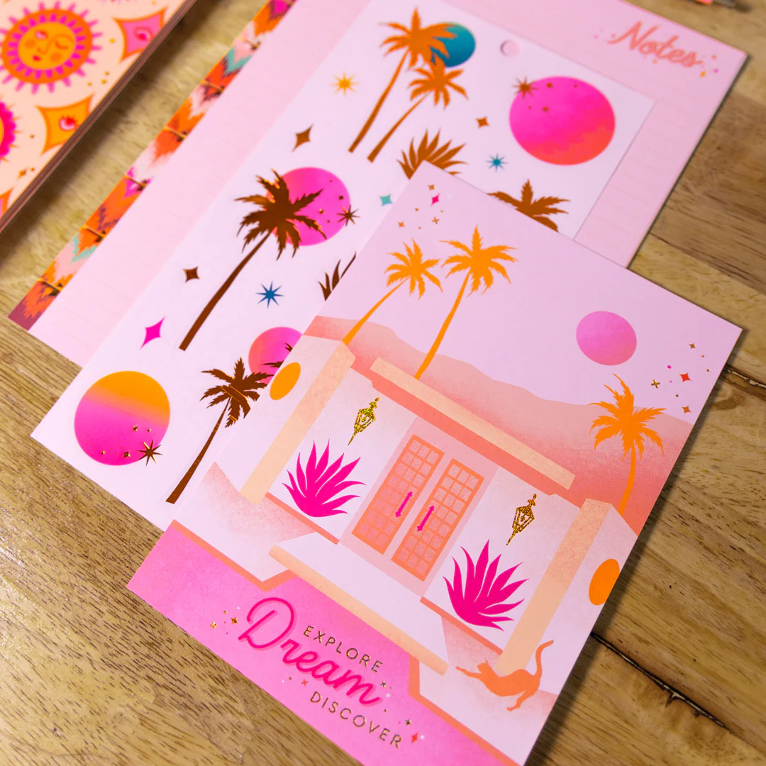 Cat Coq x Happy Planner Retro Sunset Traveler - Be Happy Box 11 Cat Coq x Happy Planner Retro Sunset Traveler - Be Happy Box