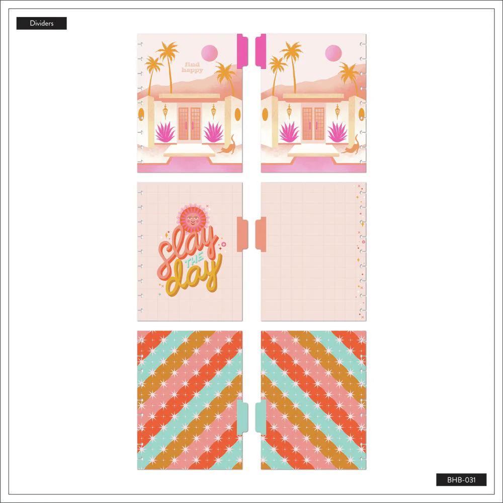 Cat Coq x Happy Planner Retro Sunset Traveler - Be Happy Box 19 Cat Coq x Happy Planner Retro Sunset Traveler - Be Happy Box