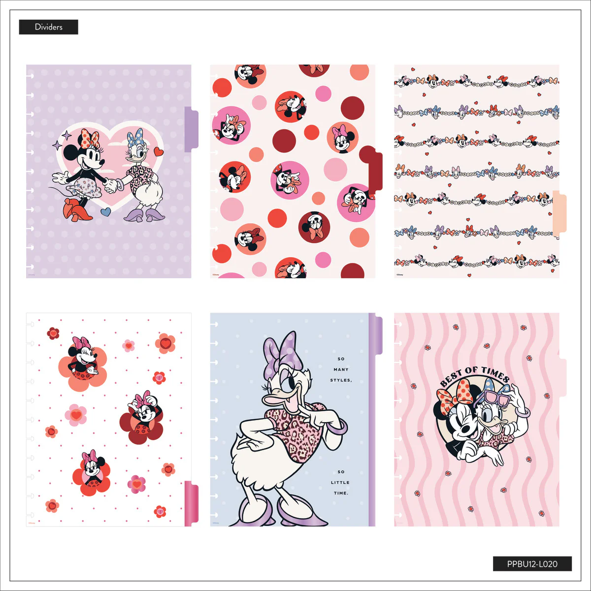 Undated Disney Minnie Mouse Bow Happy Customizable Planner - Big Horizontal Layout - 12 Months 18 Undated Disney Minnie Mouse Bow Happy Customizable Planner - Big Horizontal Layout - 12 Months