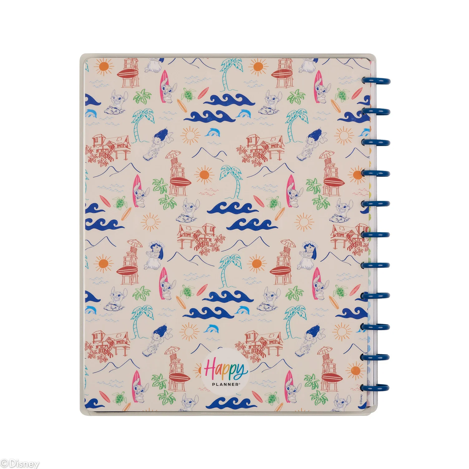 Disney Lilo & Stitch Make Waves - Dotted Lined Big Notebook - 60 Sheets 13 Disney Lilo & Stitch Make Waves - Dotted Lined Big Notebook - 60 Sheets