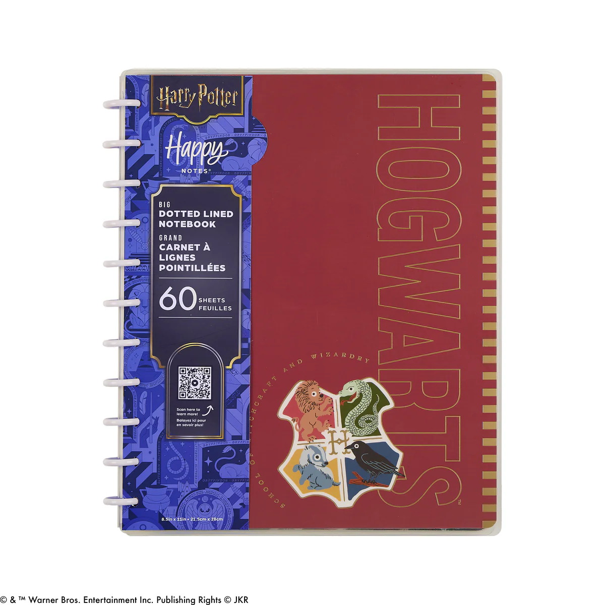 Harry Potter Student - Dotted Lined Big Notebook - 60 Sheets 12 Harry Potter Student - Dotted Lined Big Notebook - 60 Sheets