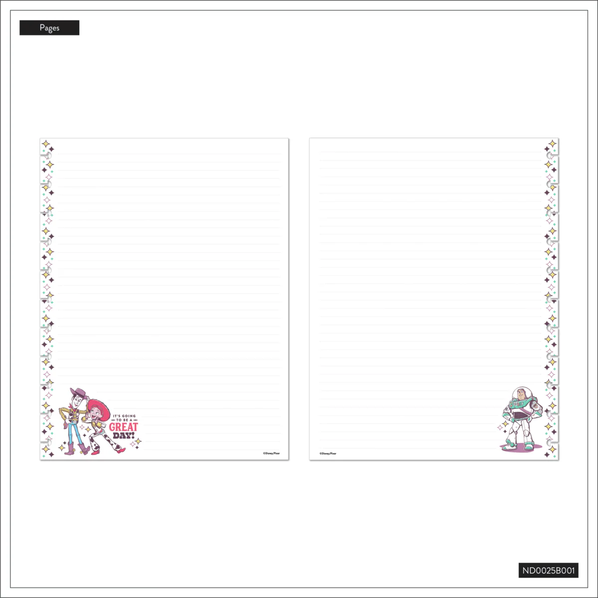 Disney & Pixar Toy Story 30th Anniversary - Dotted Lined Big Notebook - 60 Sheets 7 Disney & Pixar Toy Story 30th Anniversary - Dotted Lined Big Notebook - 60 Sheets