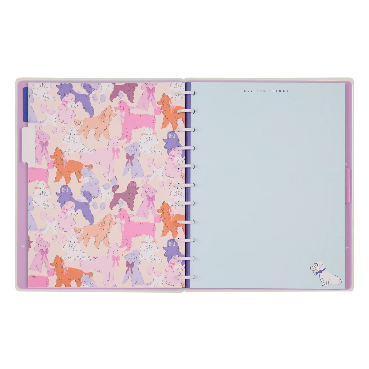 Pawsitive Seasonal Dogs - Dot Grid Big Notebook - 60 Sheets 15 Pawsitive Seasonal Dogs - Dot Grid Big Notebook - 60 Sheets