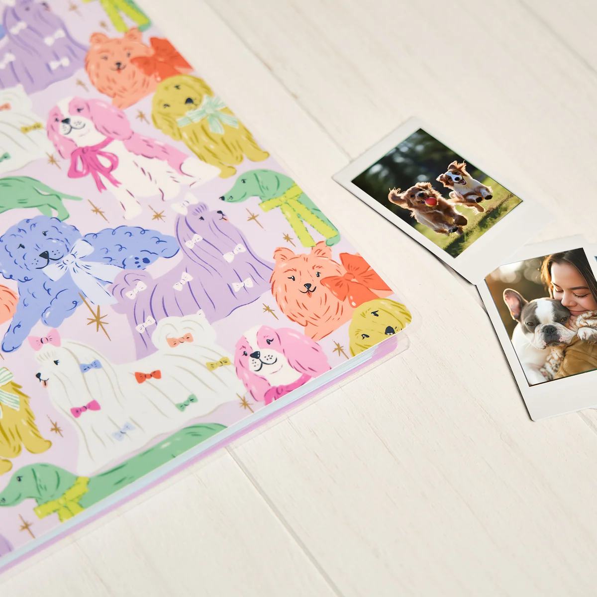 Pawsitive Seasonal Dogs - Dot Grid Big Notebook - 60 Sheets 4 Pawsitive Seasonal Dogs - Dot Grid Big Notebook - 60 Sheets