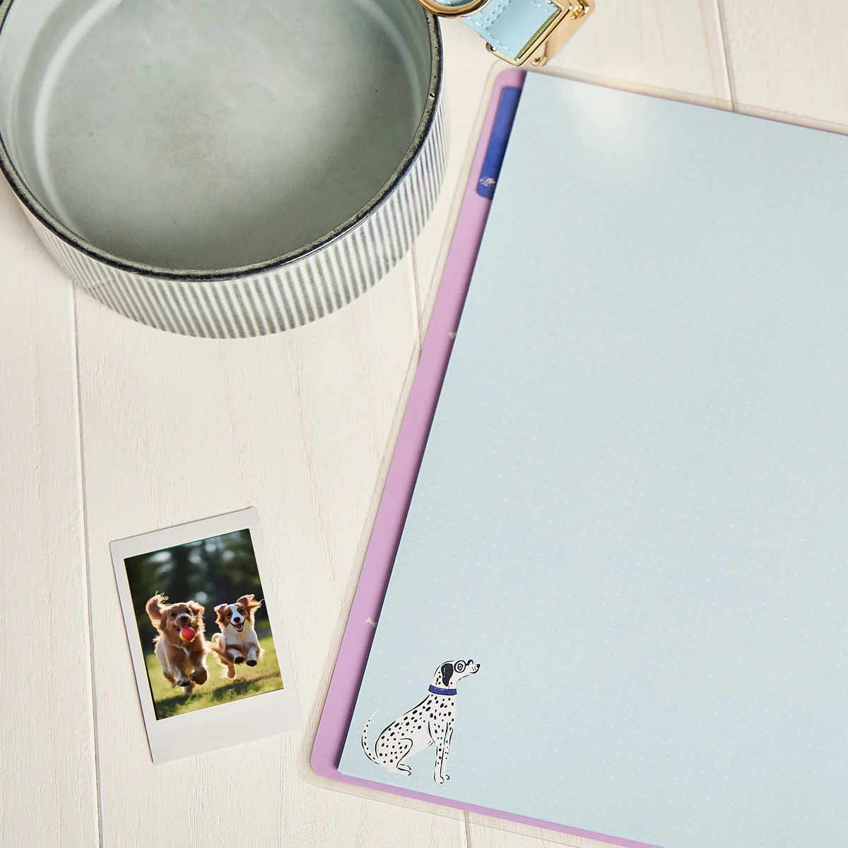 Pawsitive Seasonal Dogs - Dot Grid Big Notebook - 60 Sheets 6 Pawsitive Seasonal Dogs - Dot Grid Big Notebook - 60 Sheets