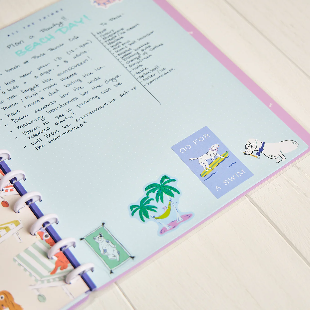 Pawsitive Seasonal Dogs - Dot Grid Big Notebook - 60 Sheets 8 Pawsitive Seasonal Dogs - Dot Grid Big Notebook - 60 Sheets