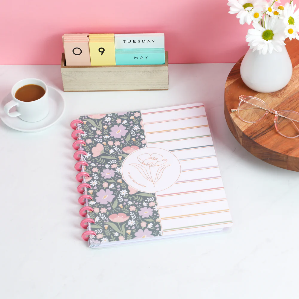 Subtle Sophisticated - Dotted Lined Big Notebook - 60 Sheets 4 Subtle Sophisticated - Dotted Lined Big Notebook - 60 Sheets
