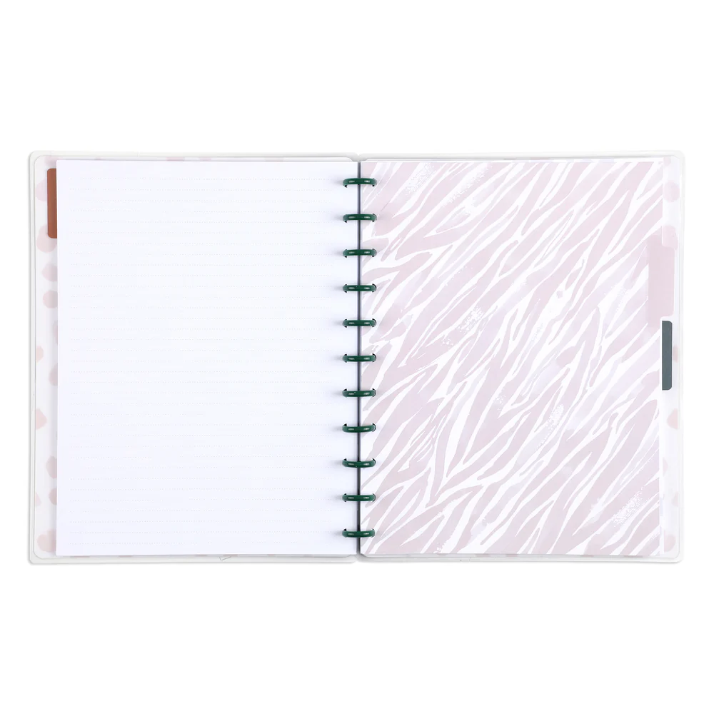 Gone Wild - Dotted Lined Big Notebook - 60 Sheets